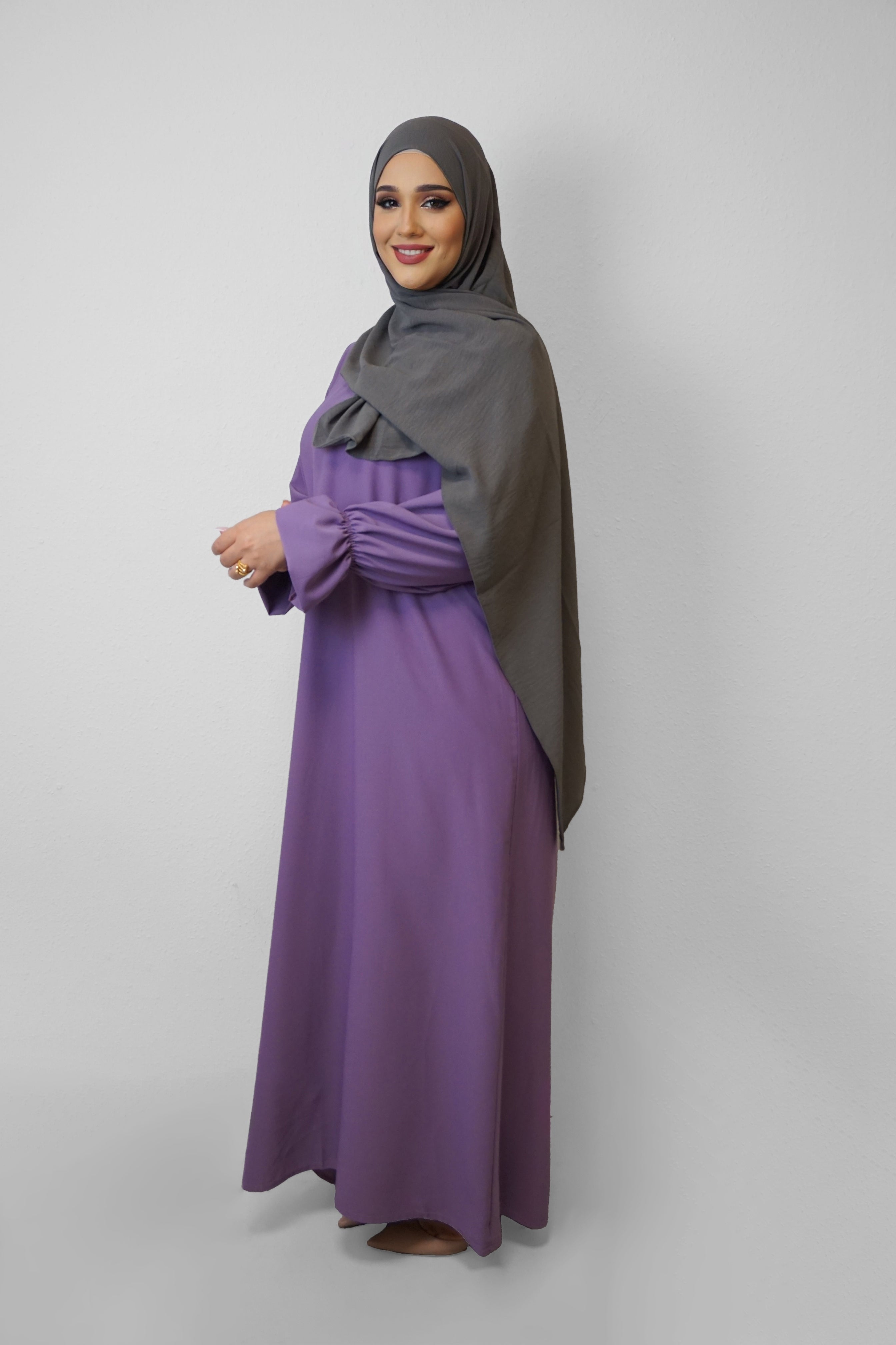 Abaya Sena Dark-Flieder