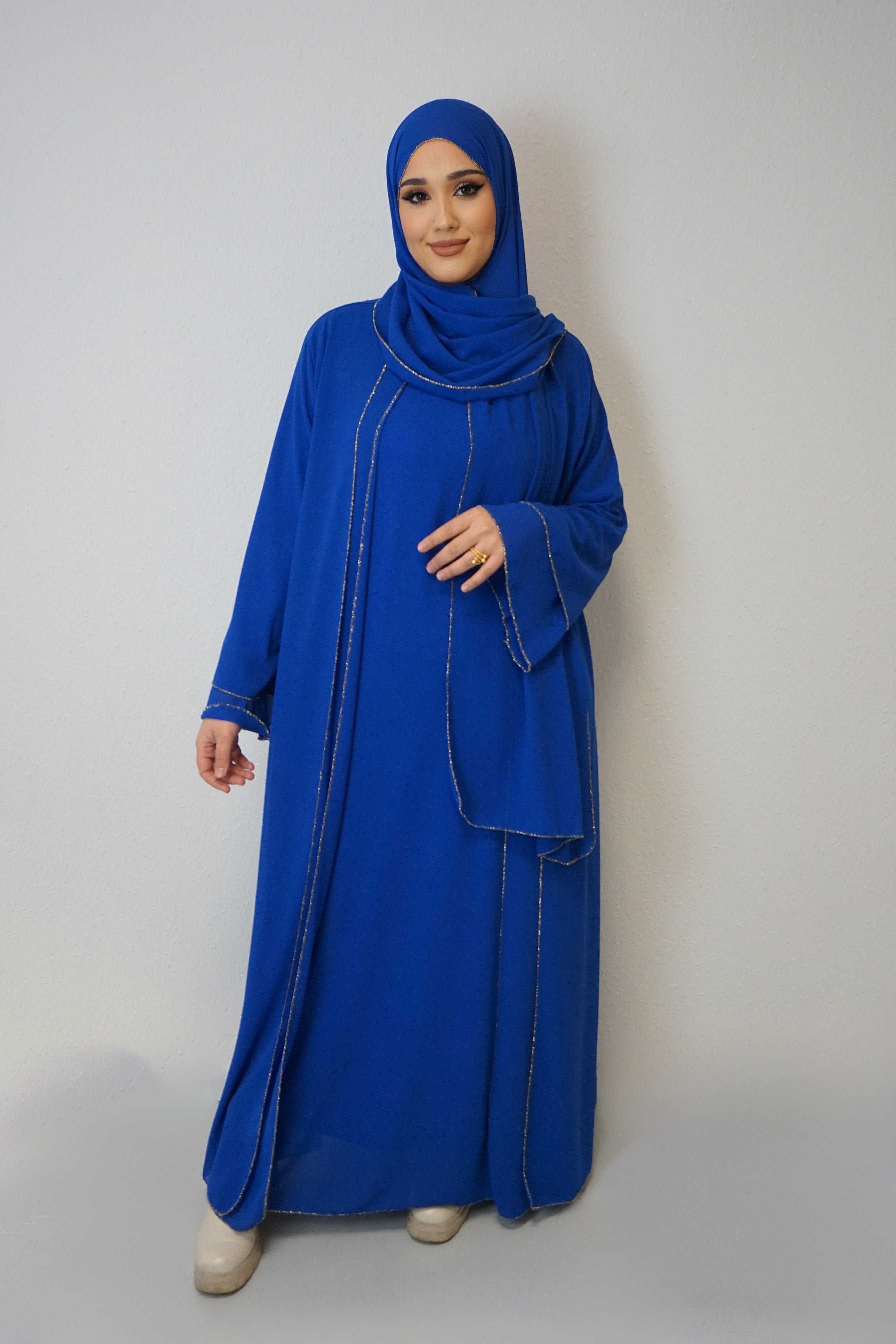 Abaya Imrana Blau