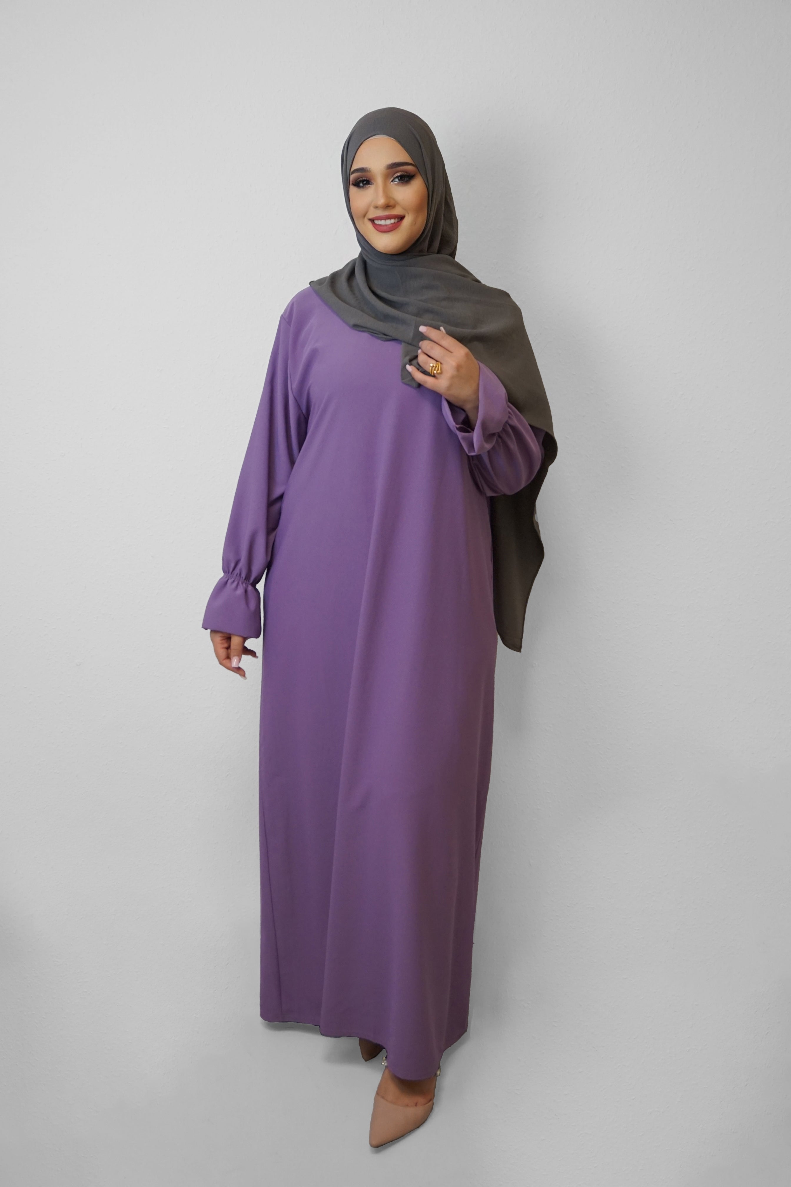 Abaya Sena Dark-Flieder