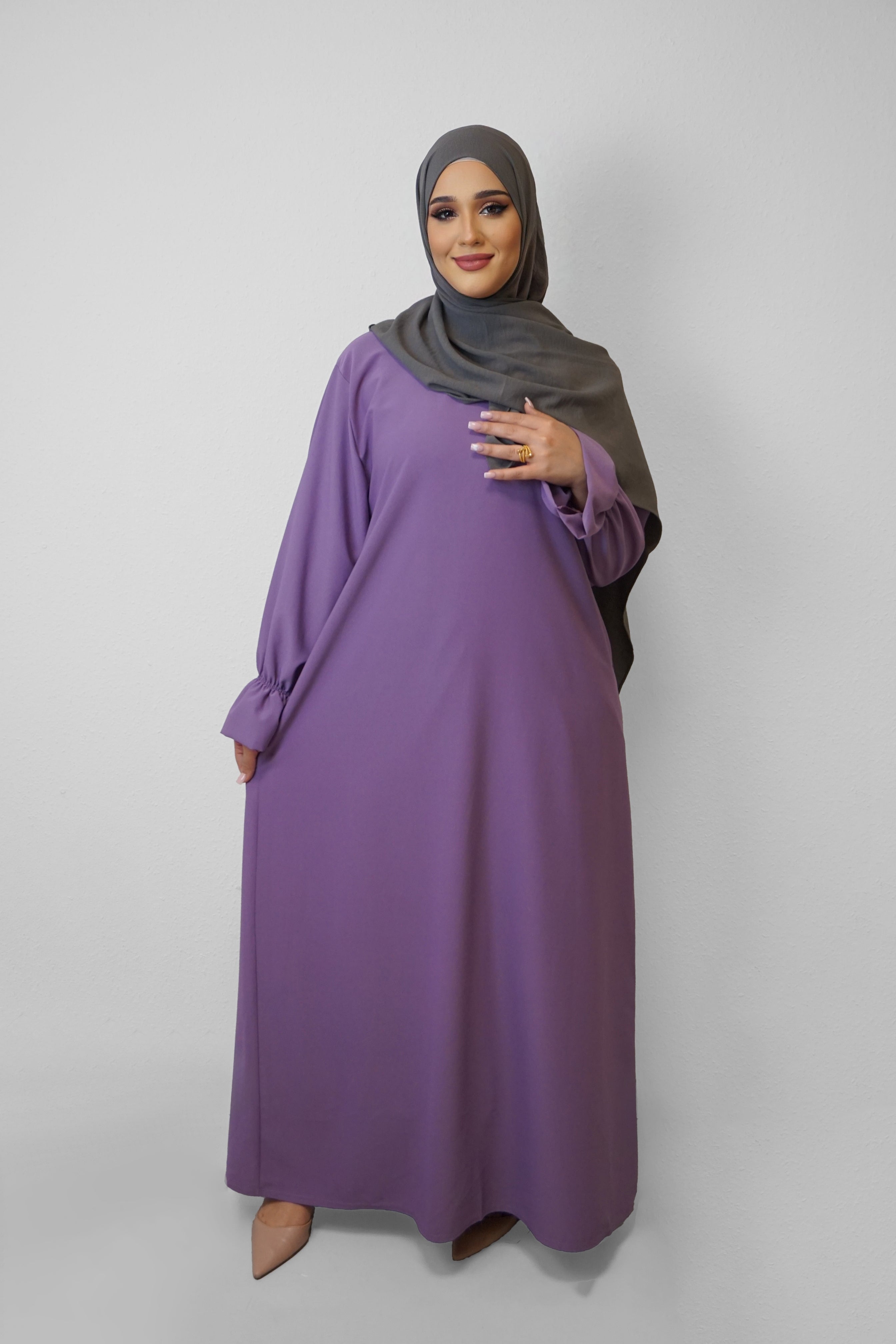 Abaya Sena Dark-Flieder