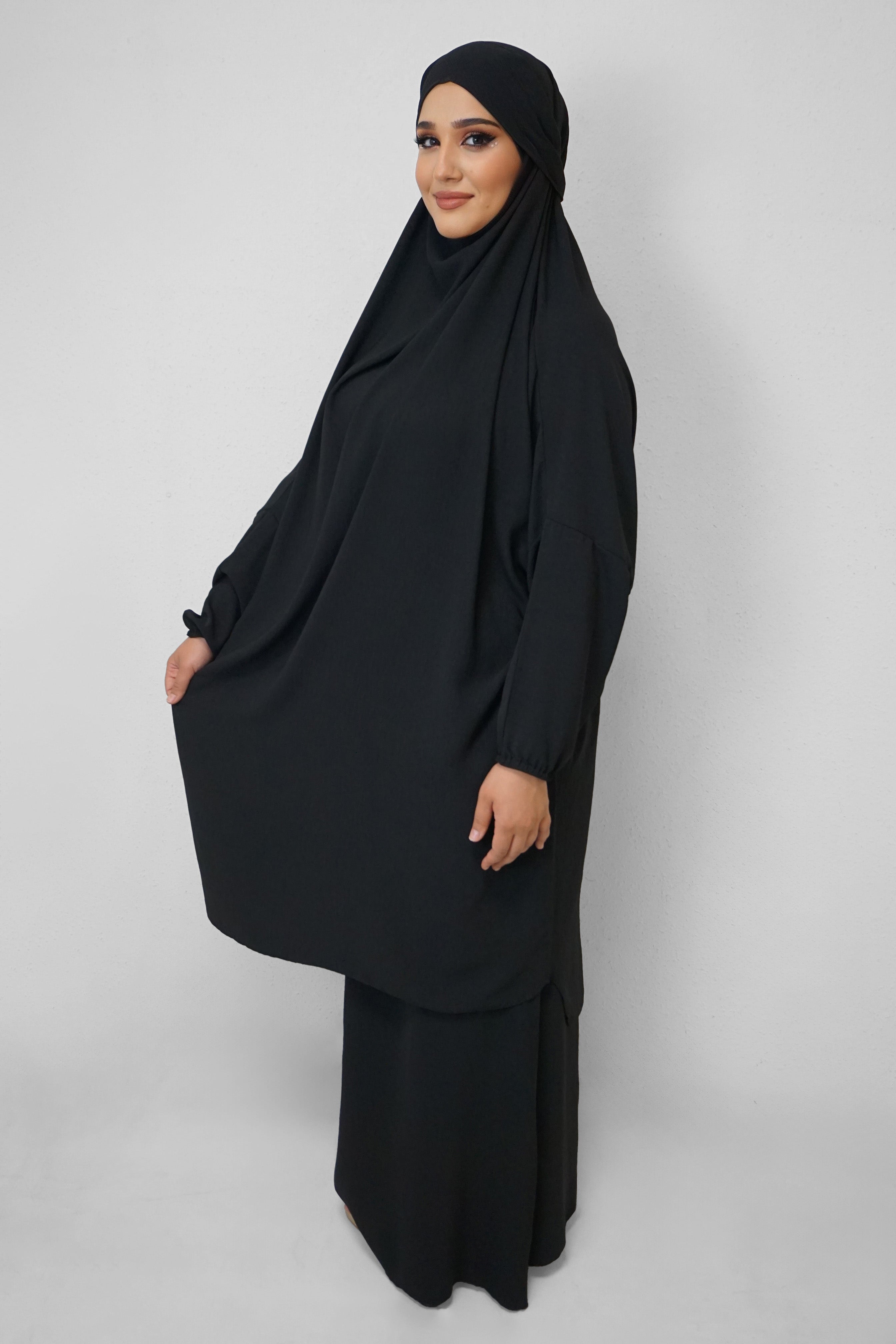 Jazz Jilbab Schwarz