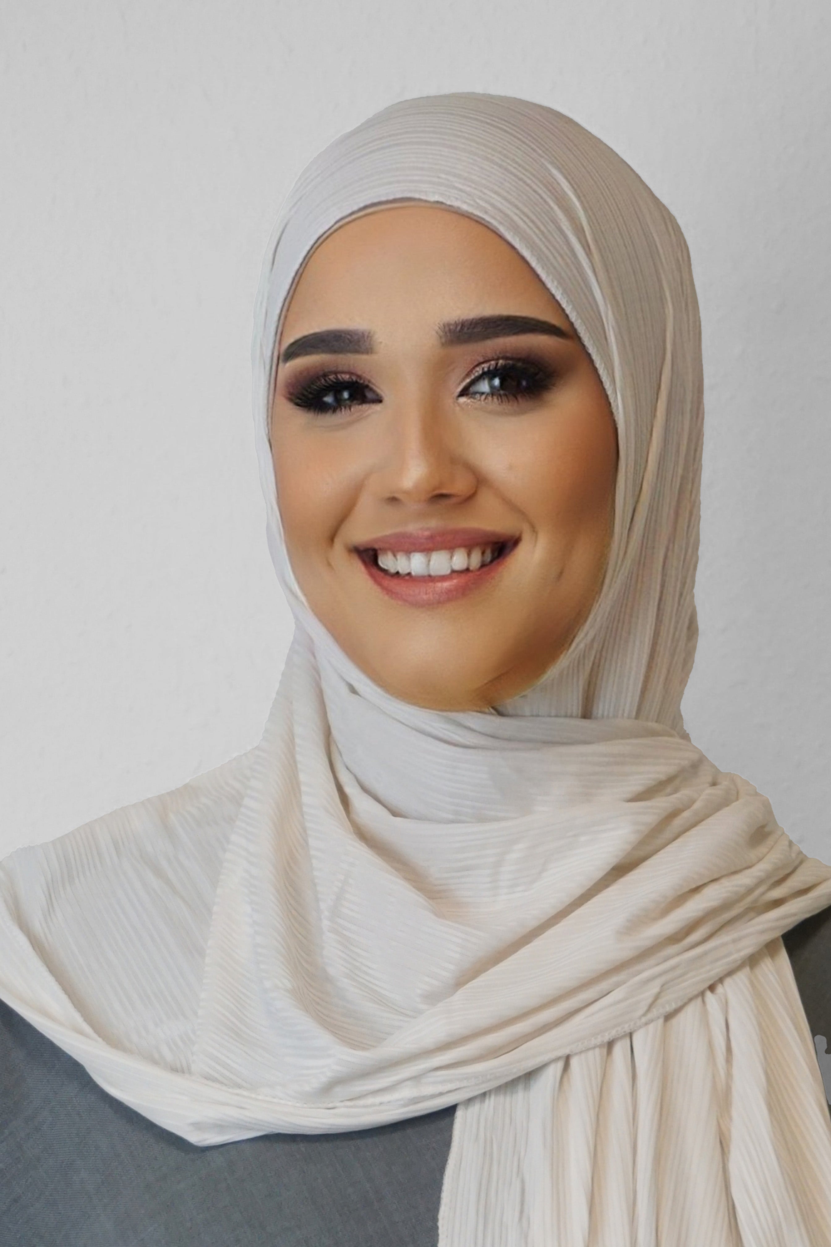 Jersey Ripped Fein Beige