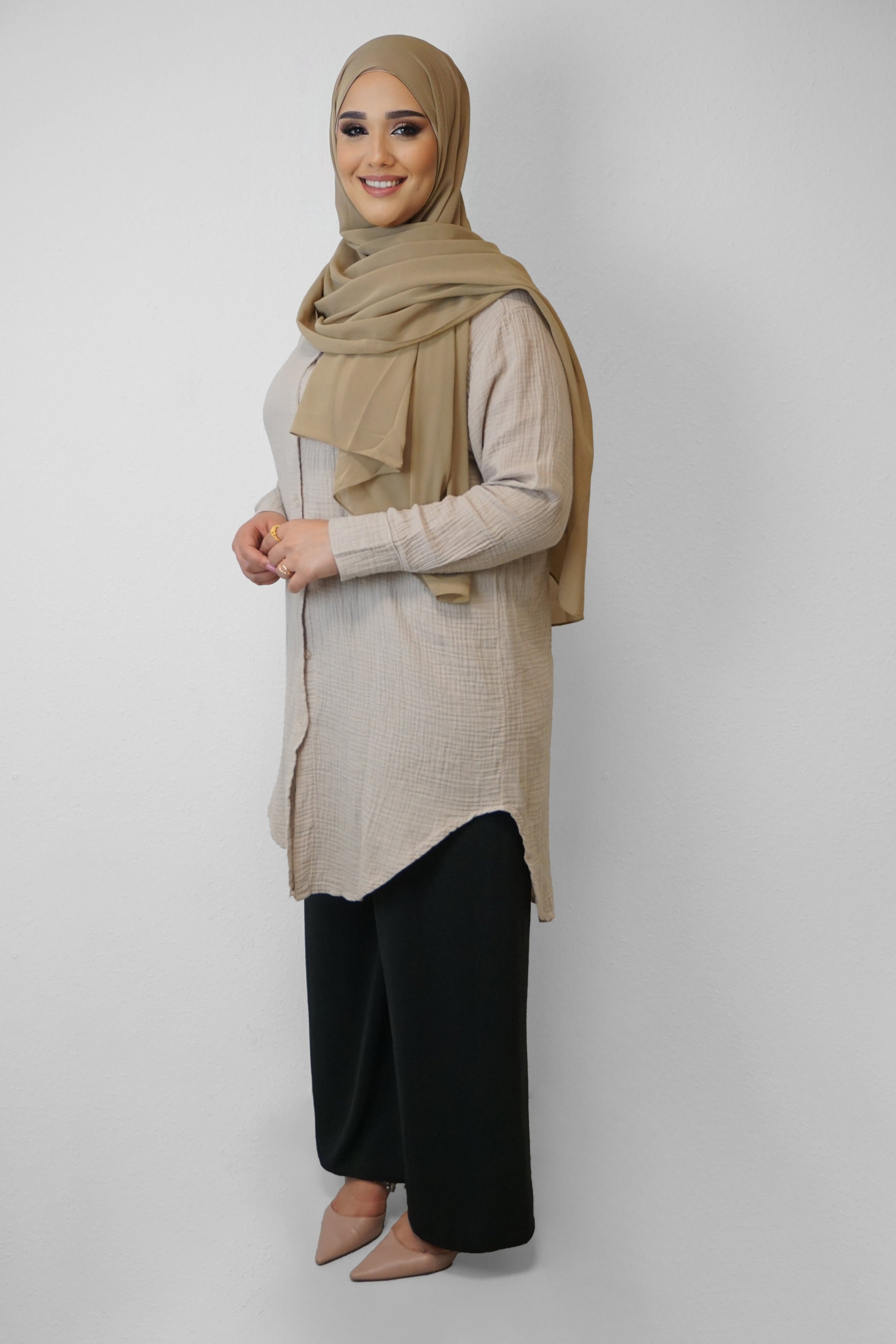 Tunika Nur Beige