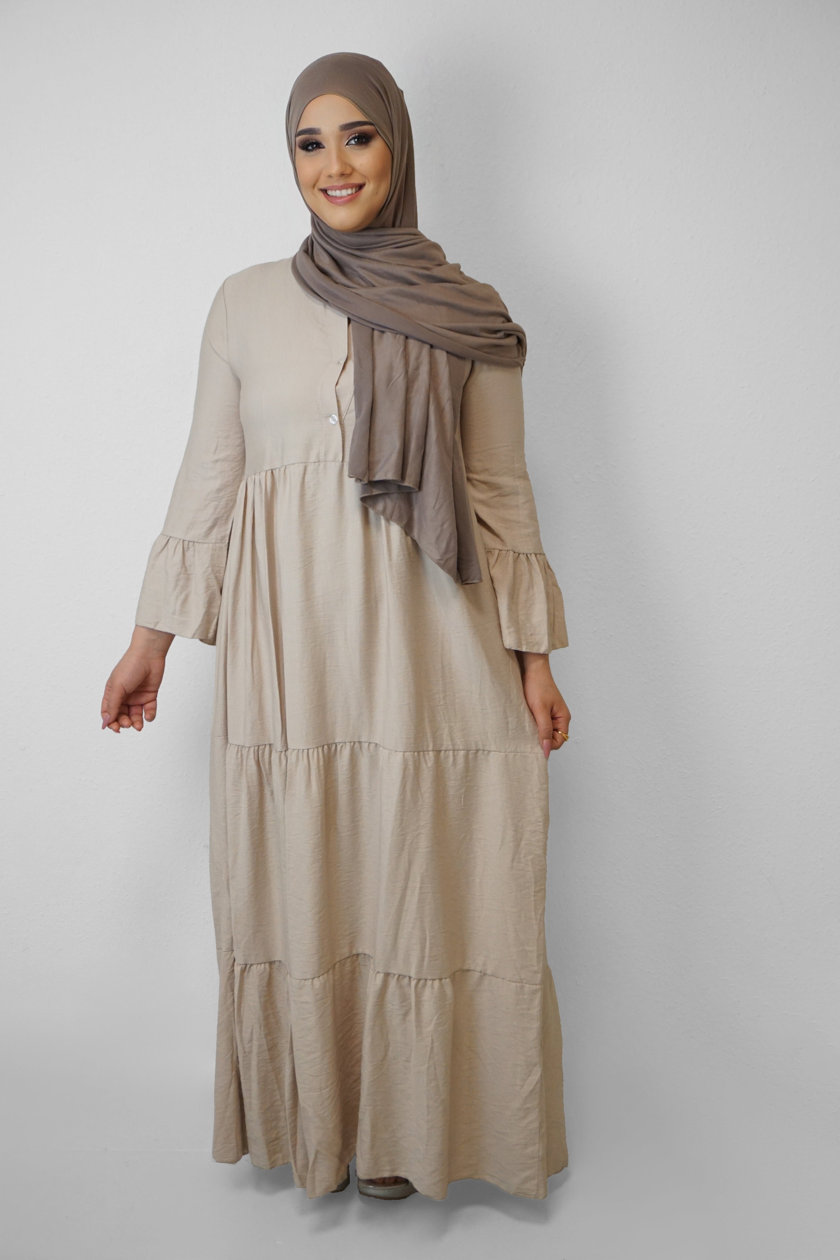Abaya Rahila Beige