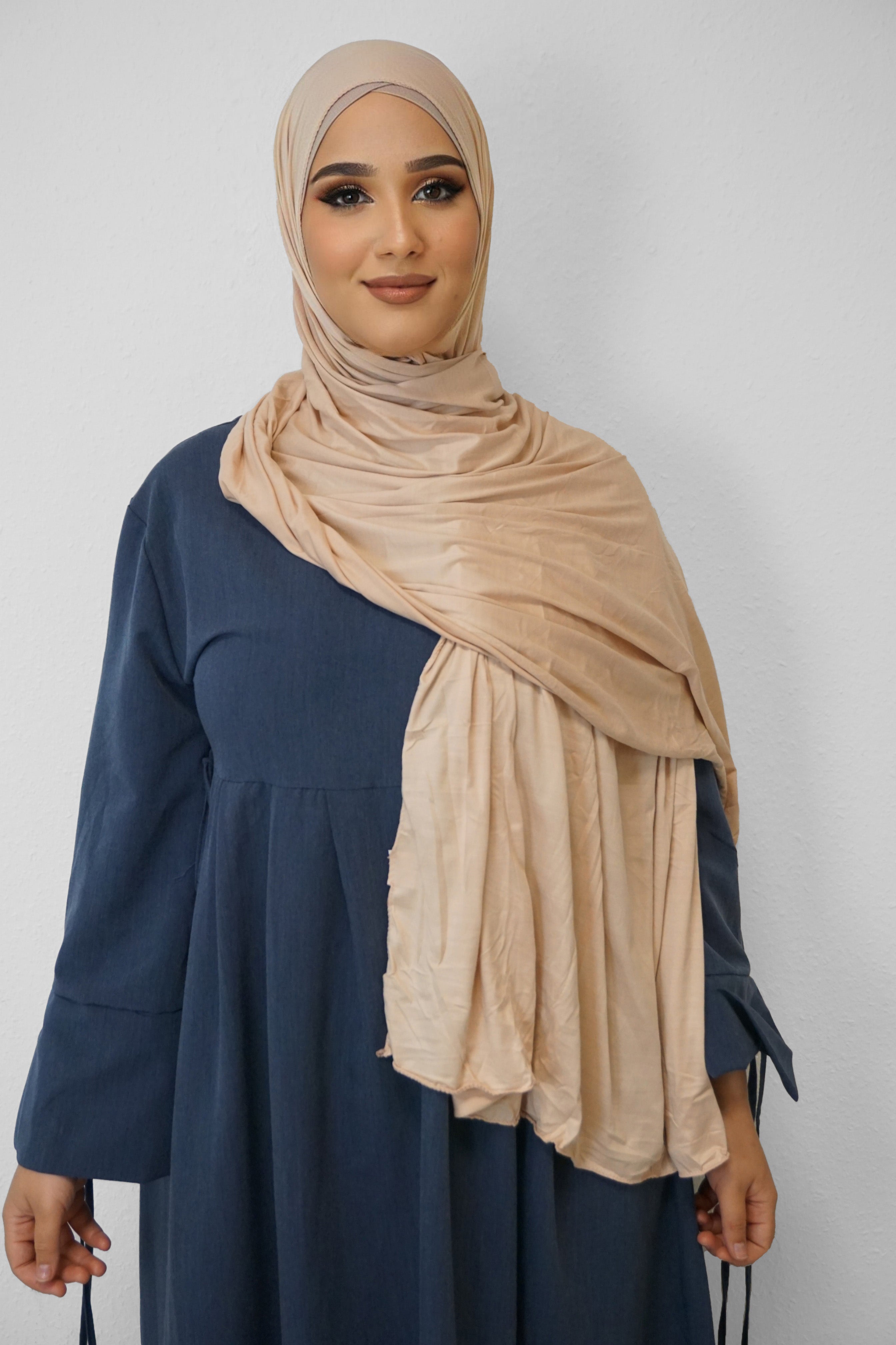 Jersey XL Hijab Beige 1
