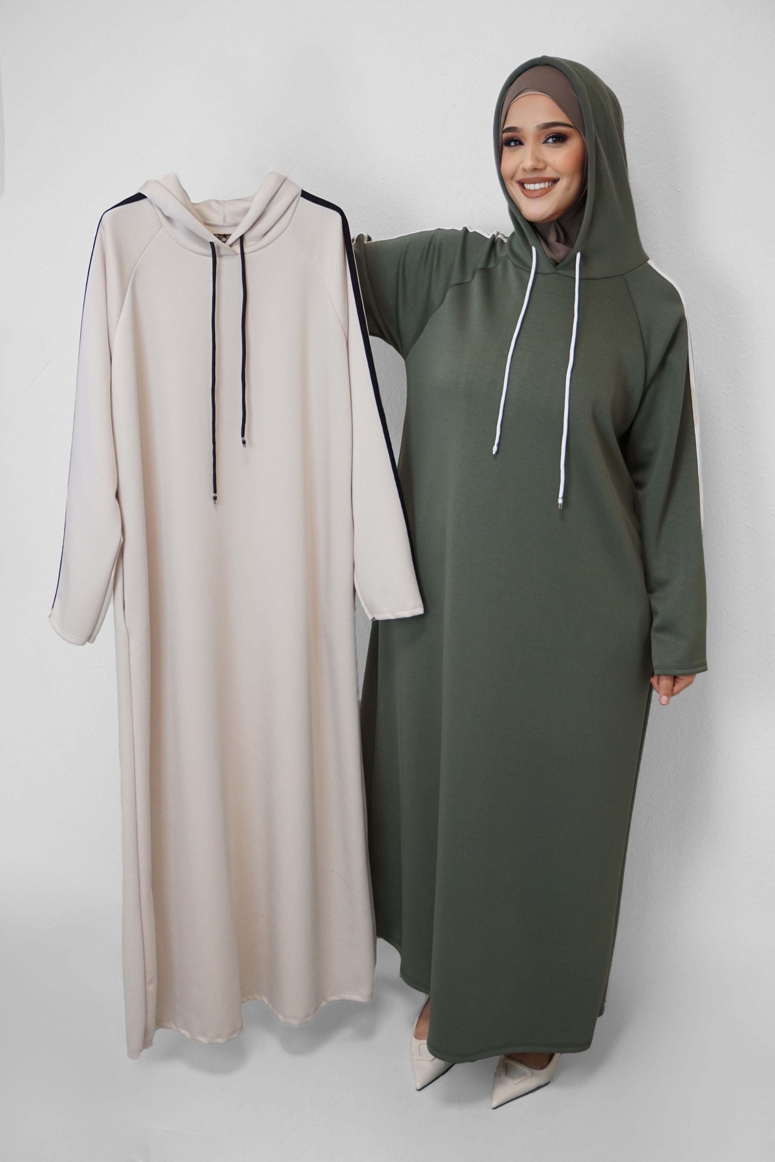 Abaya Azmat Beige