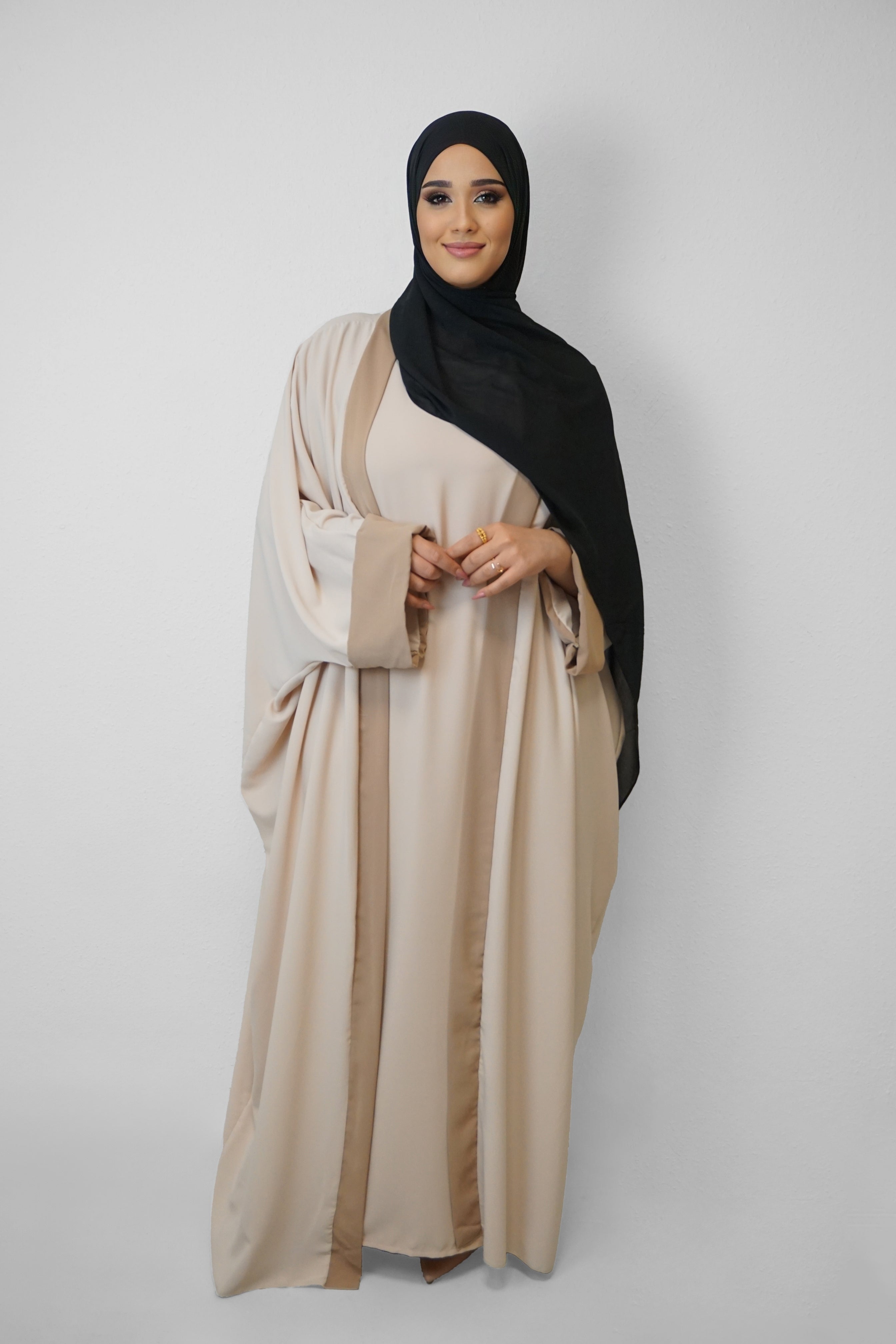 Zweiteiler Abaya Baya Beige