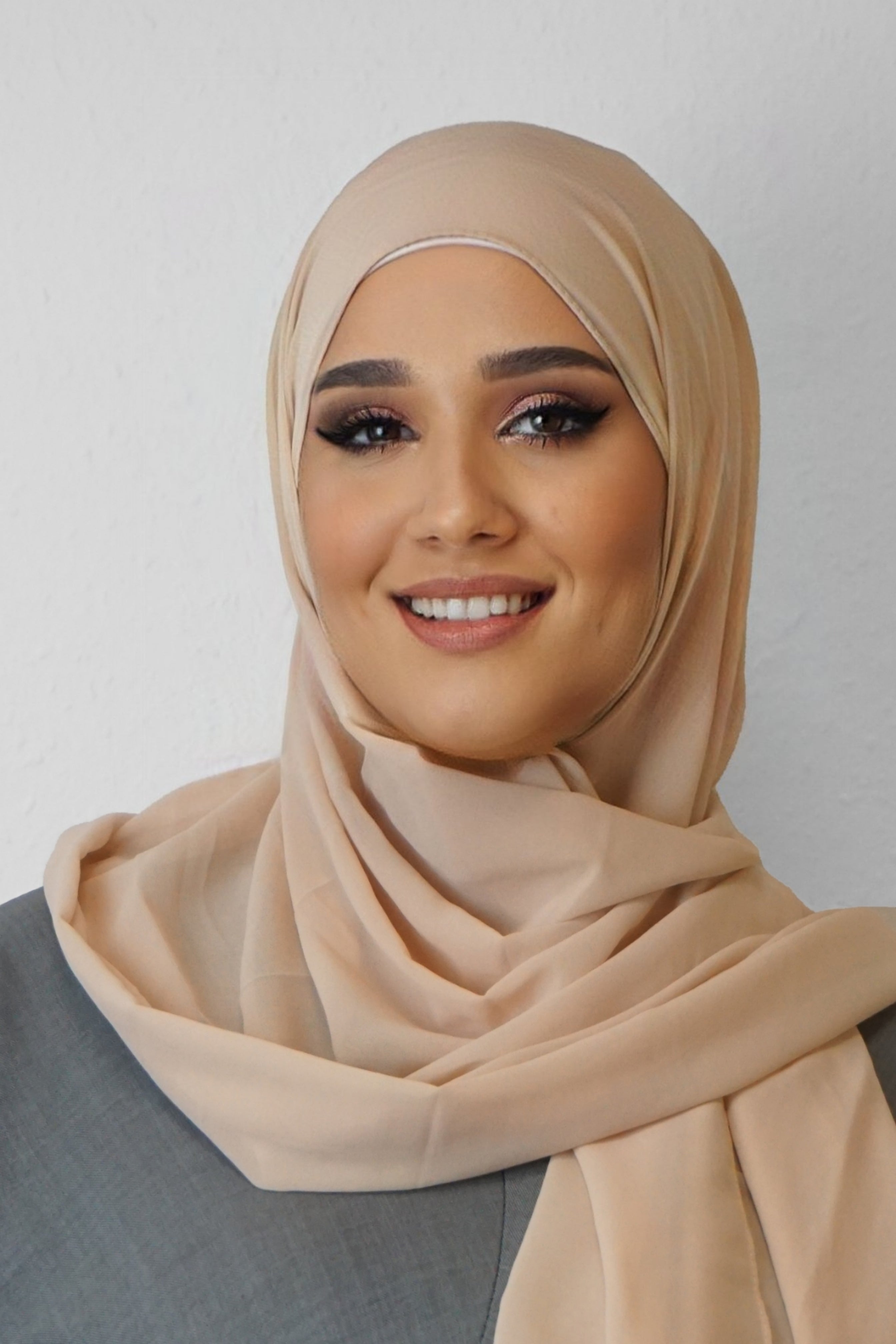 Chiffon Hijab Maira Beige