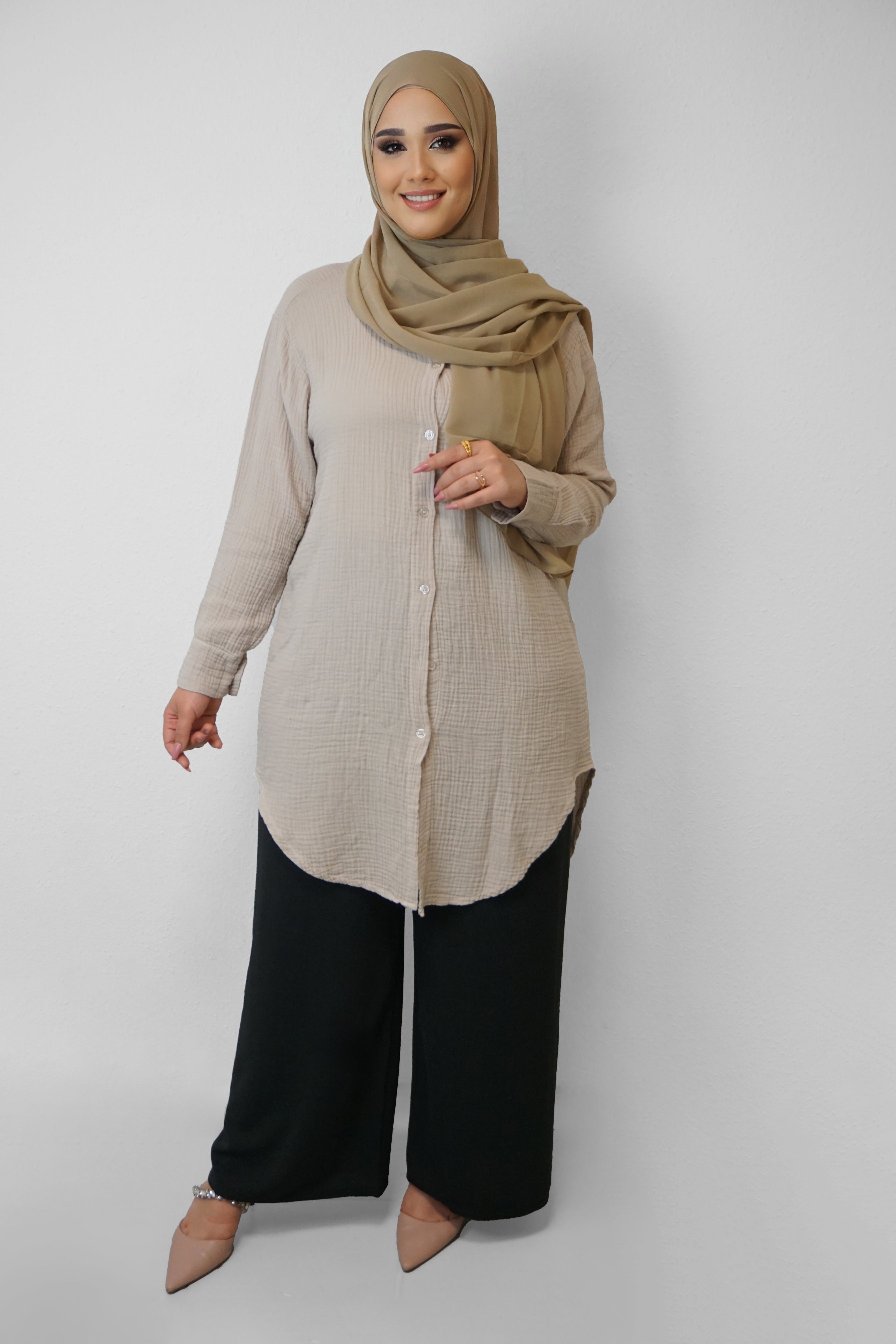 Tunika Nur Beige
