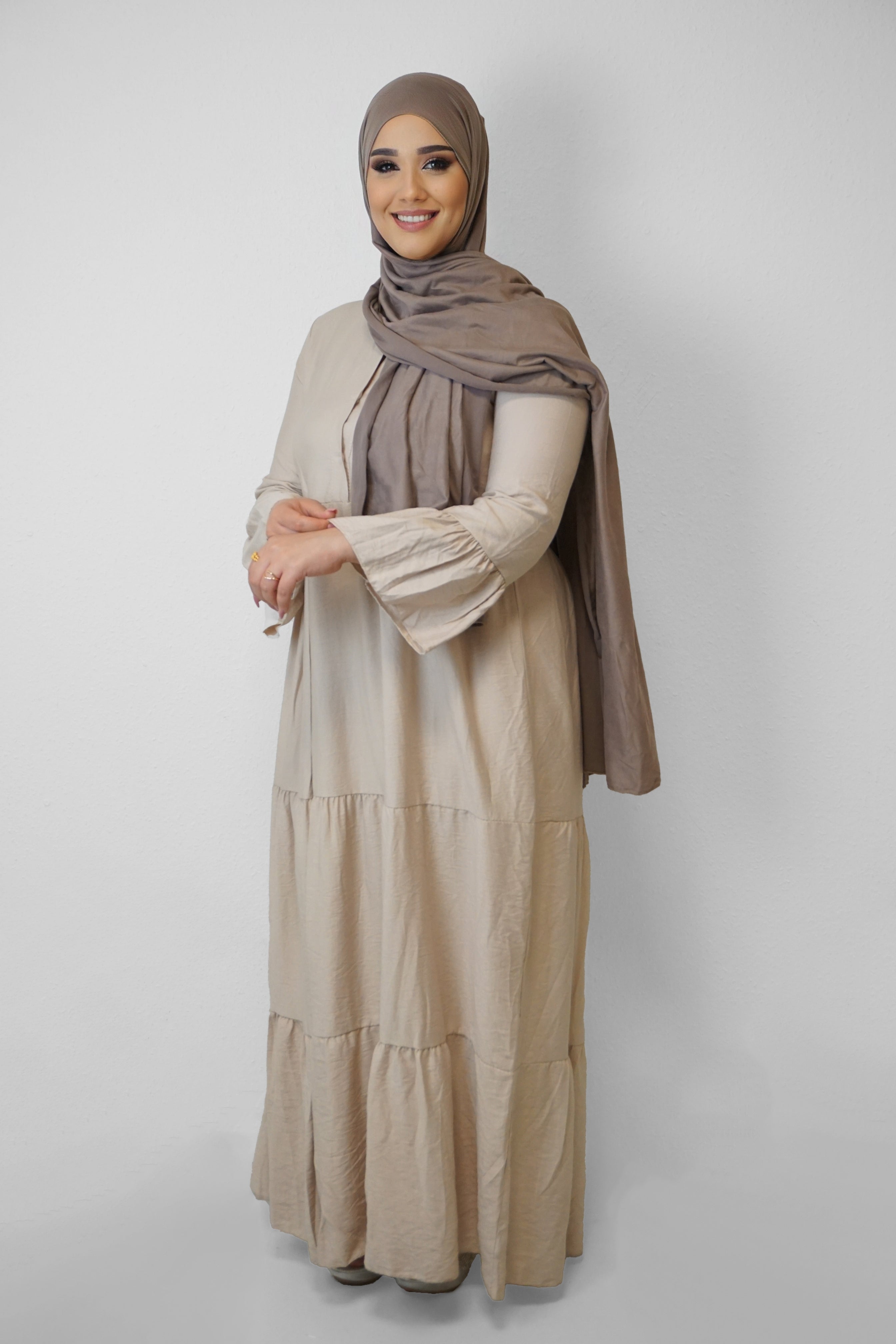Abaya Rahila Beige