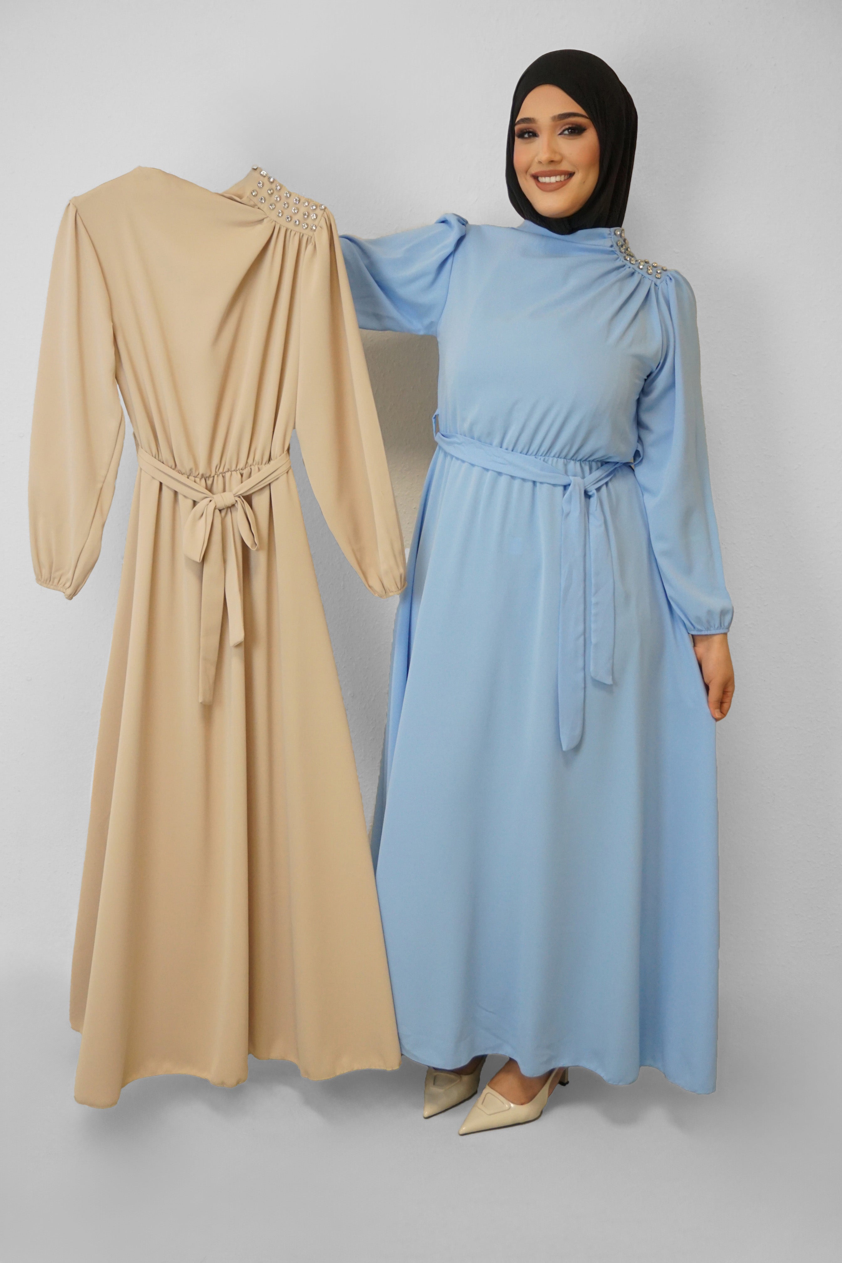 Abaya Adna Beige