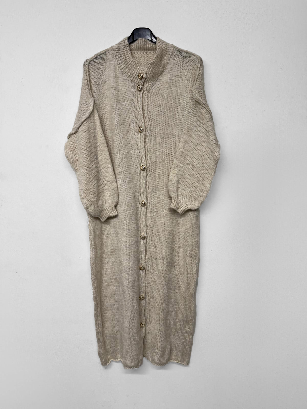 Strick-Kleid Ayu Beige