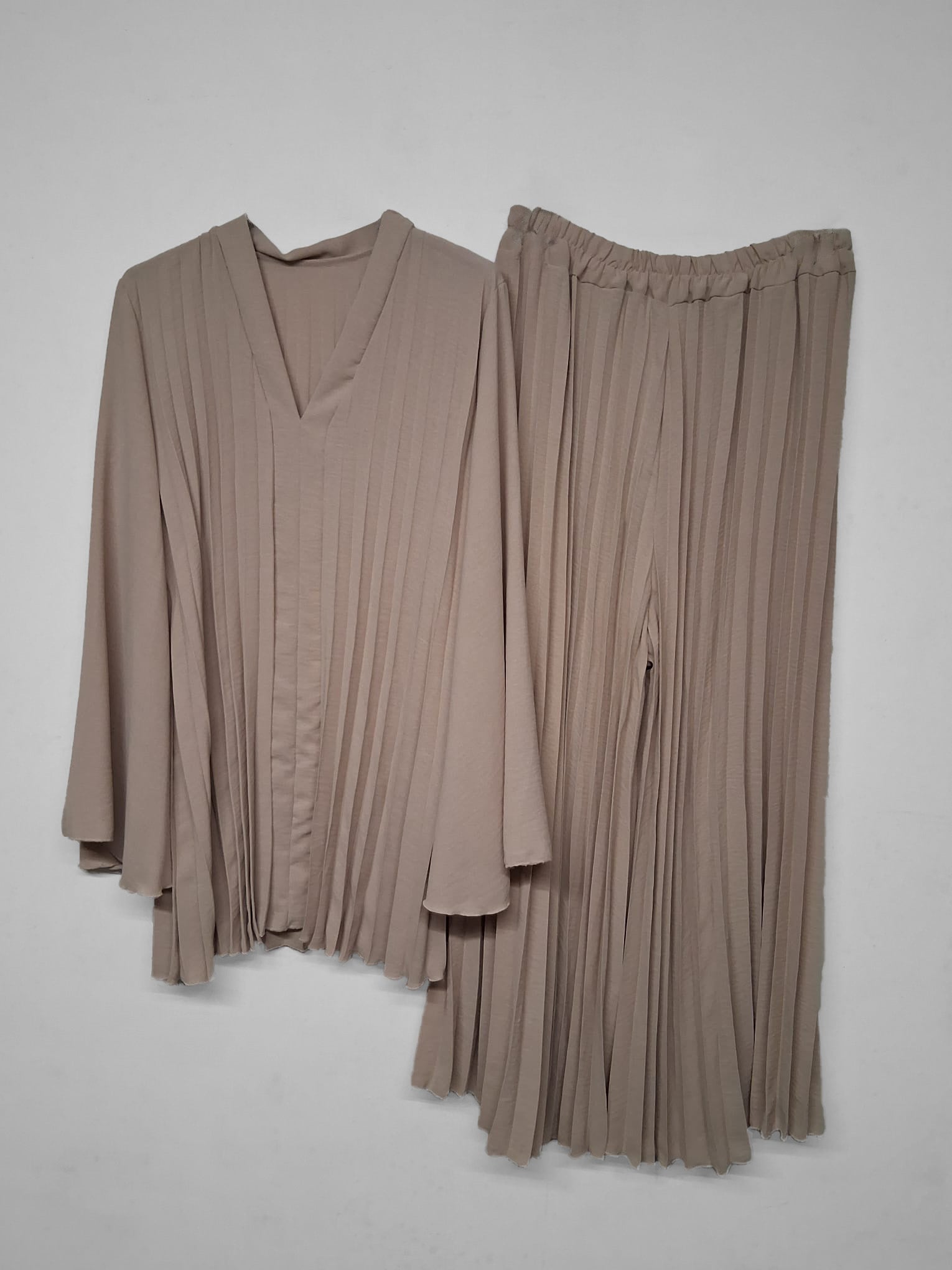 Zweiteiler Hose Ximena Beige