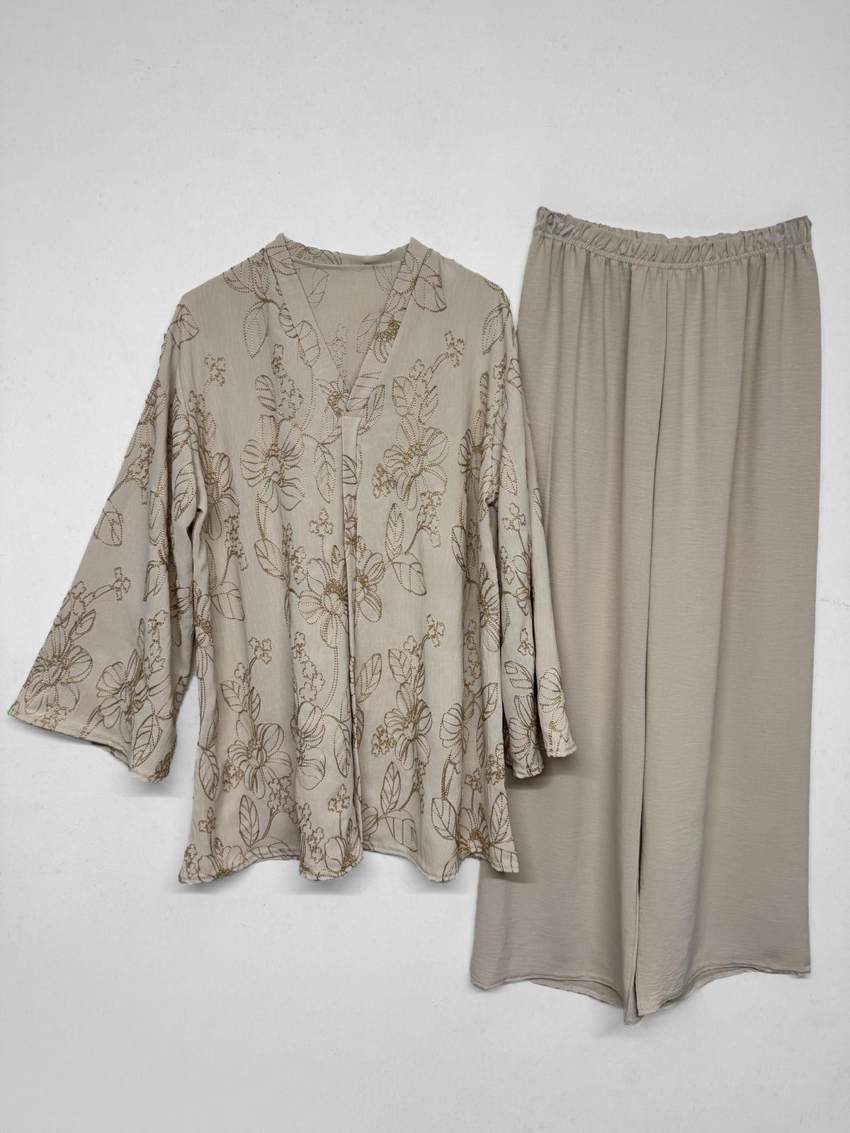 Zweiteiler Hose Chloé Beige