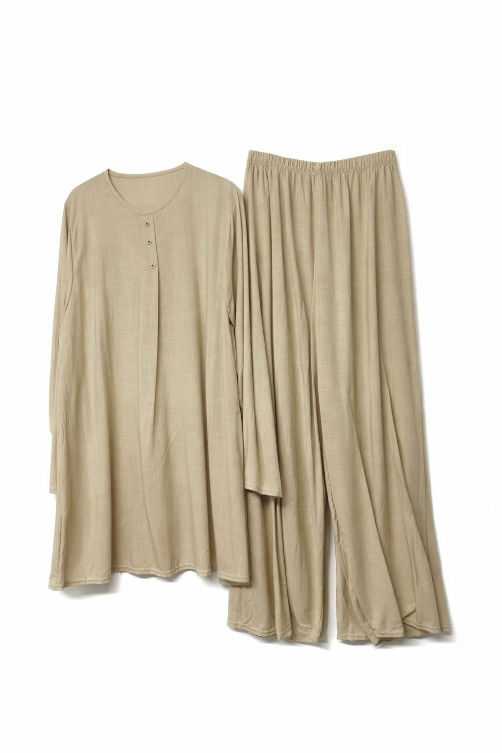 Zwei-Teiler Hose Nienor Beige