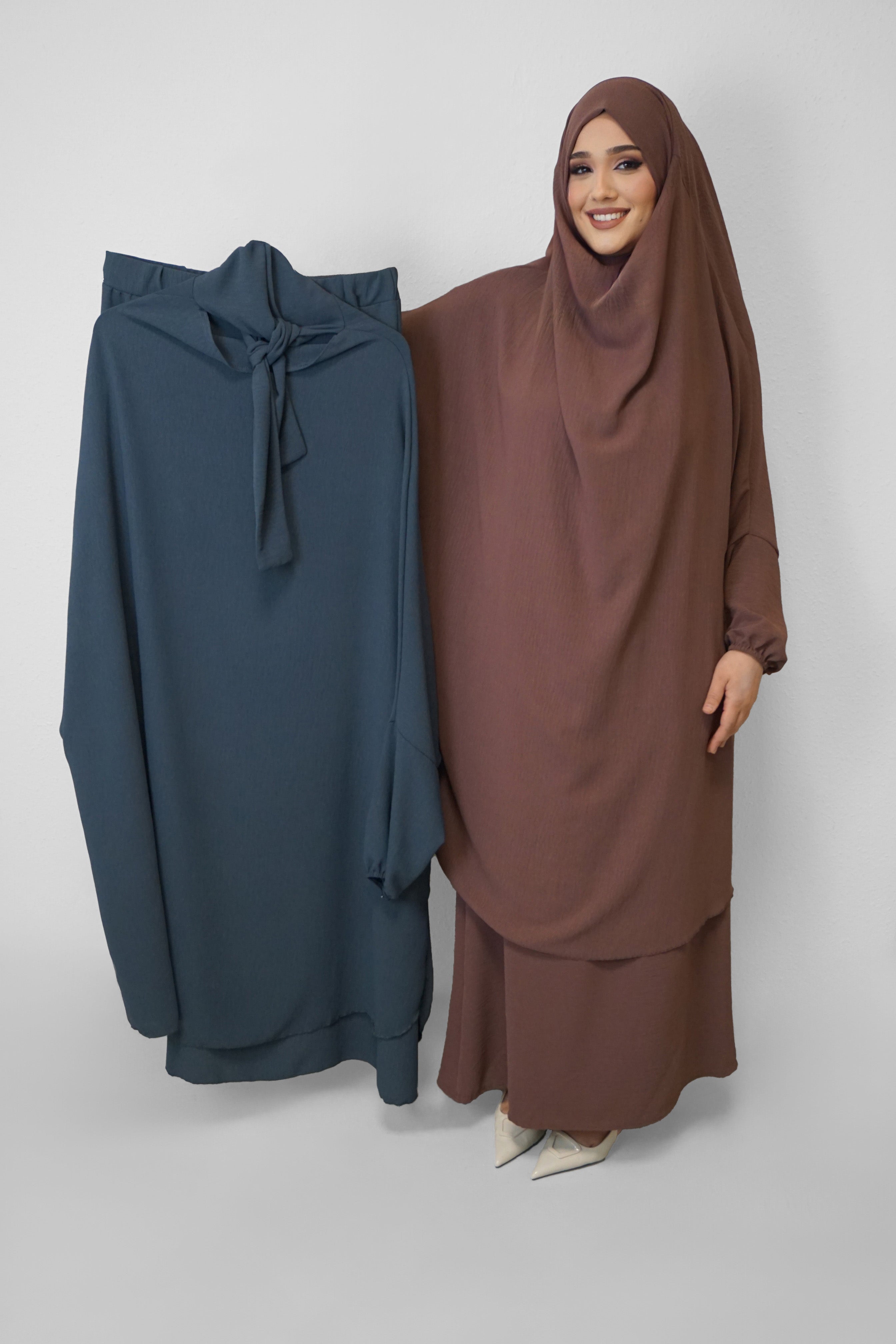 Jazz Jilbab Blaugrau