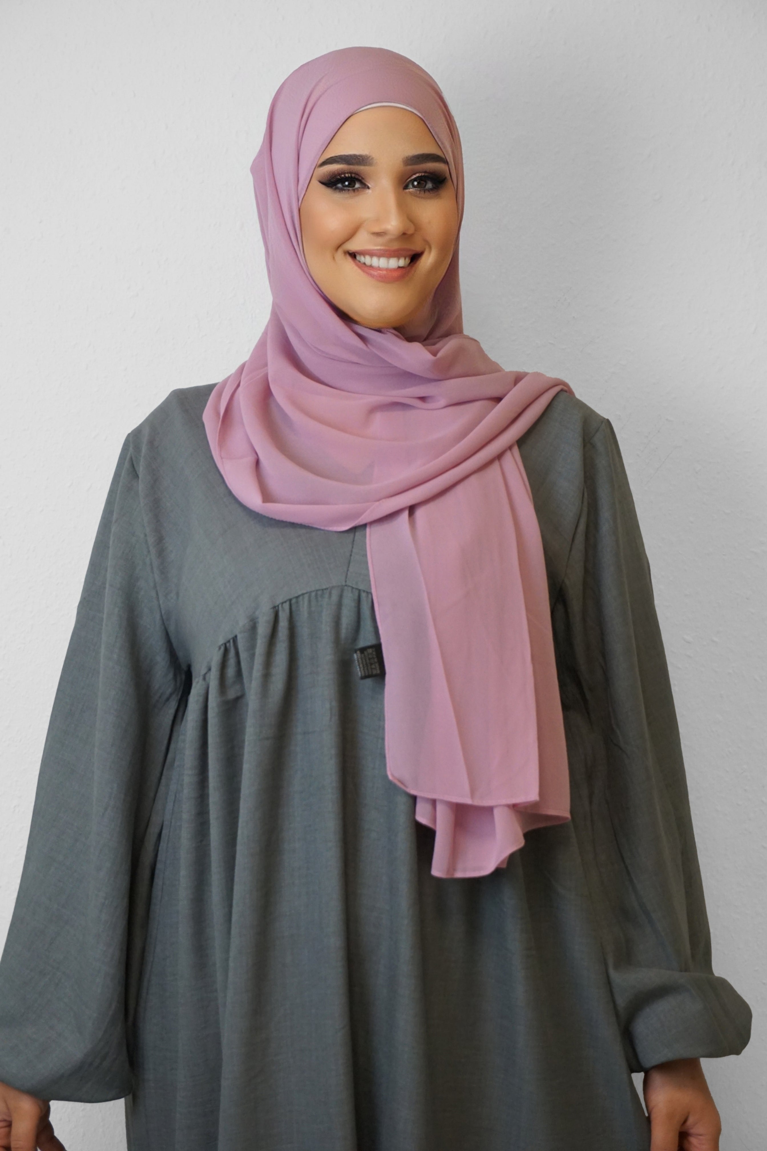 Chiffon Hijab Maira Blush 3