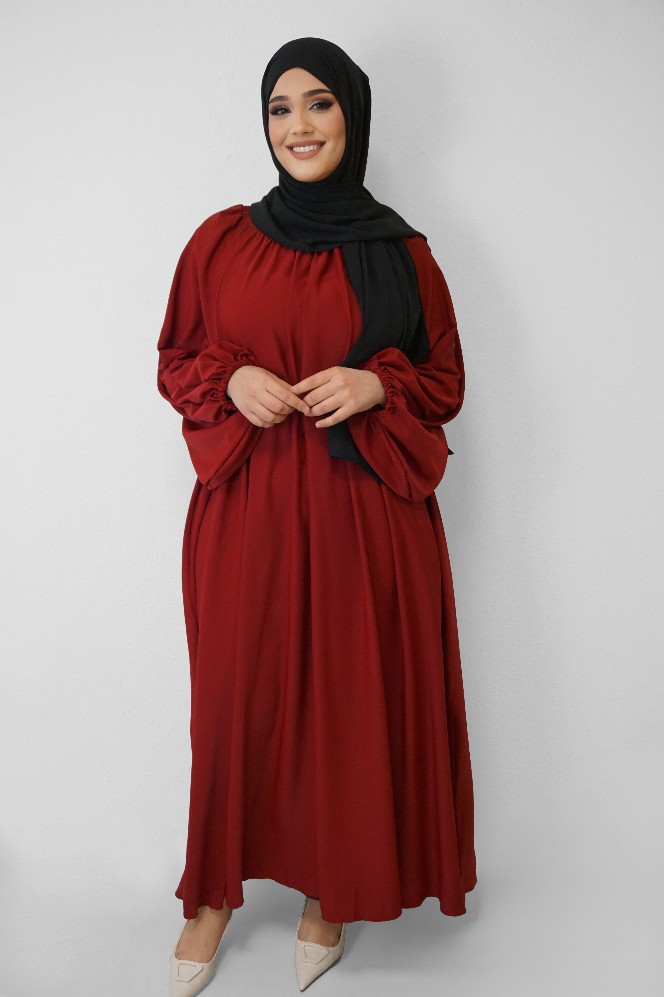 Abaya Canan Bordeaux