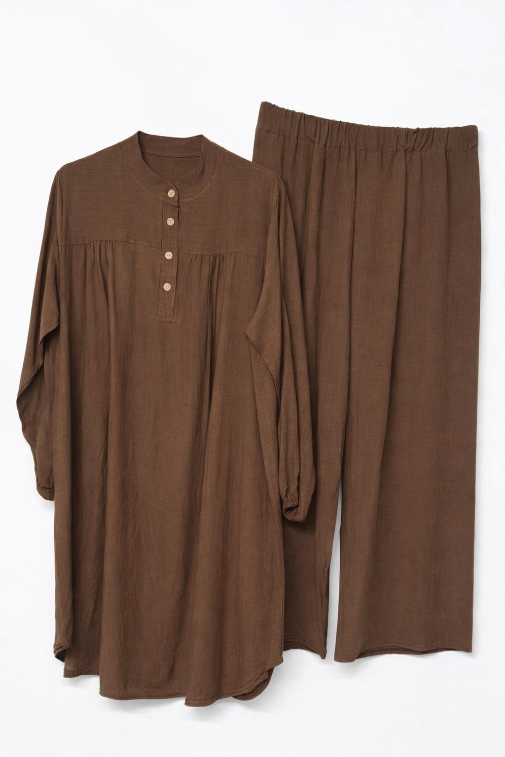 Zwei-Teiler Hose Teral Braun