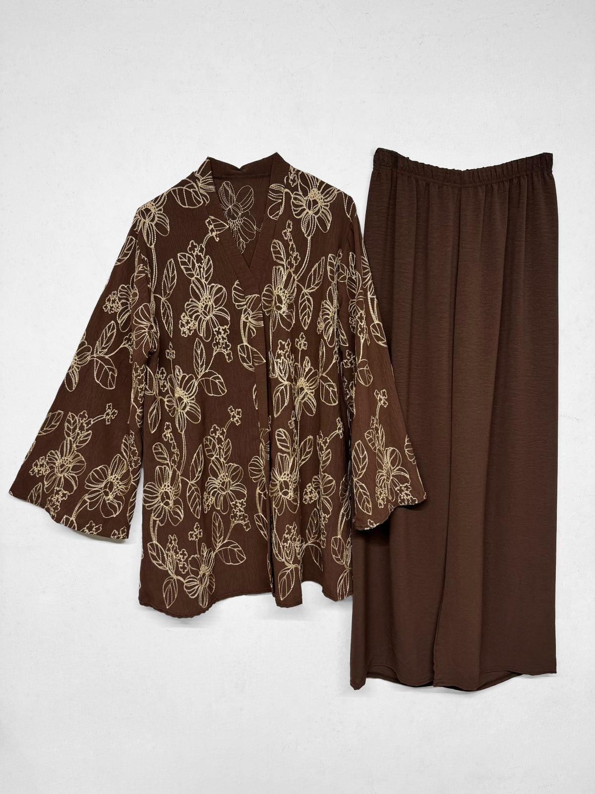 Zweiteiler Hose Chloé Kaffe