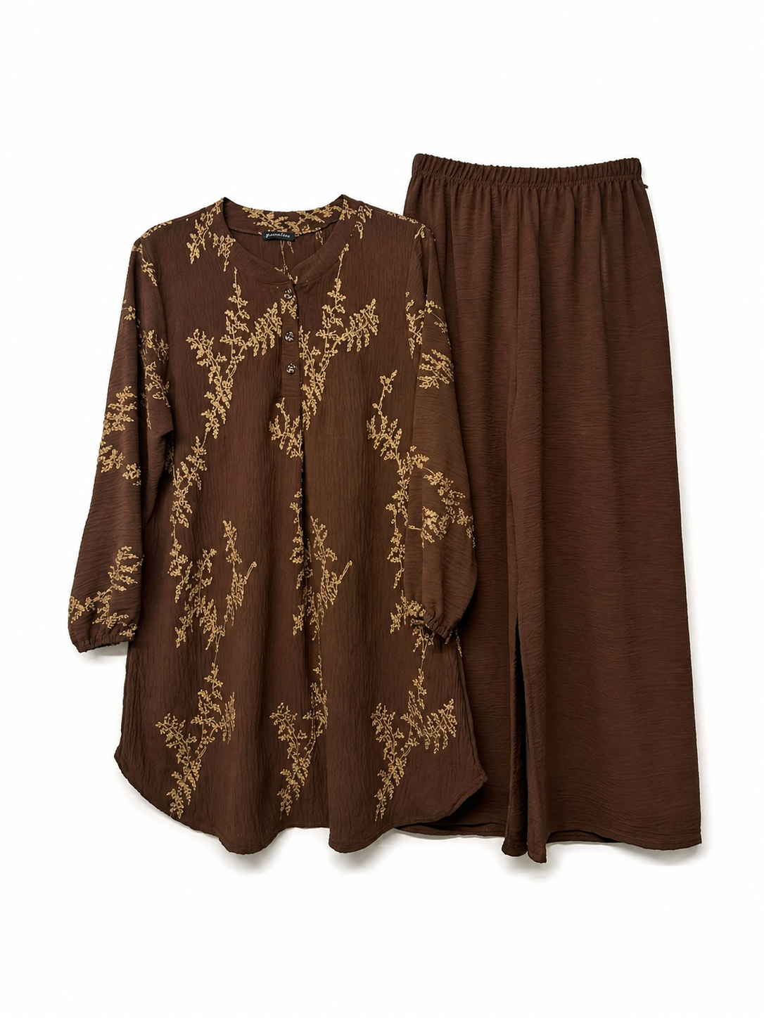 Zwei-Teiler Hose Miriel Coffee