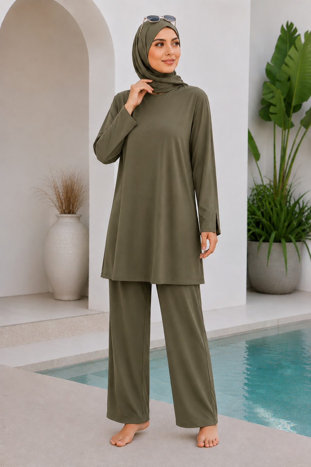Burkini Asil Khaki