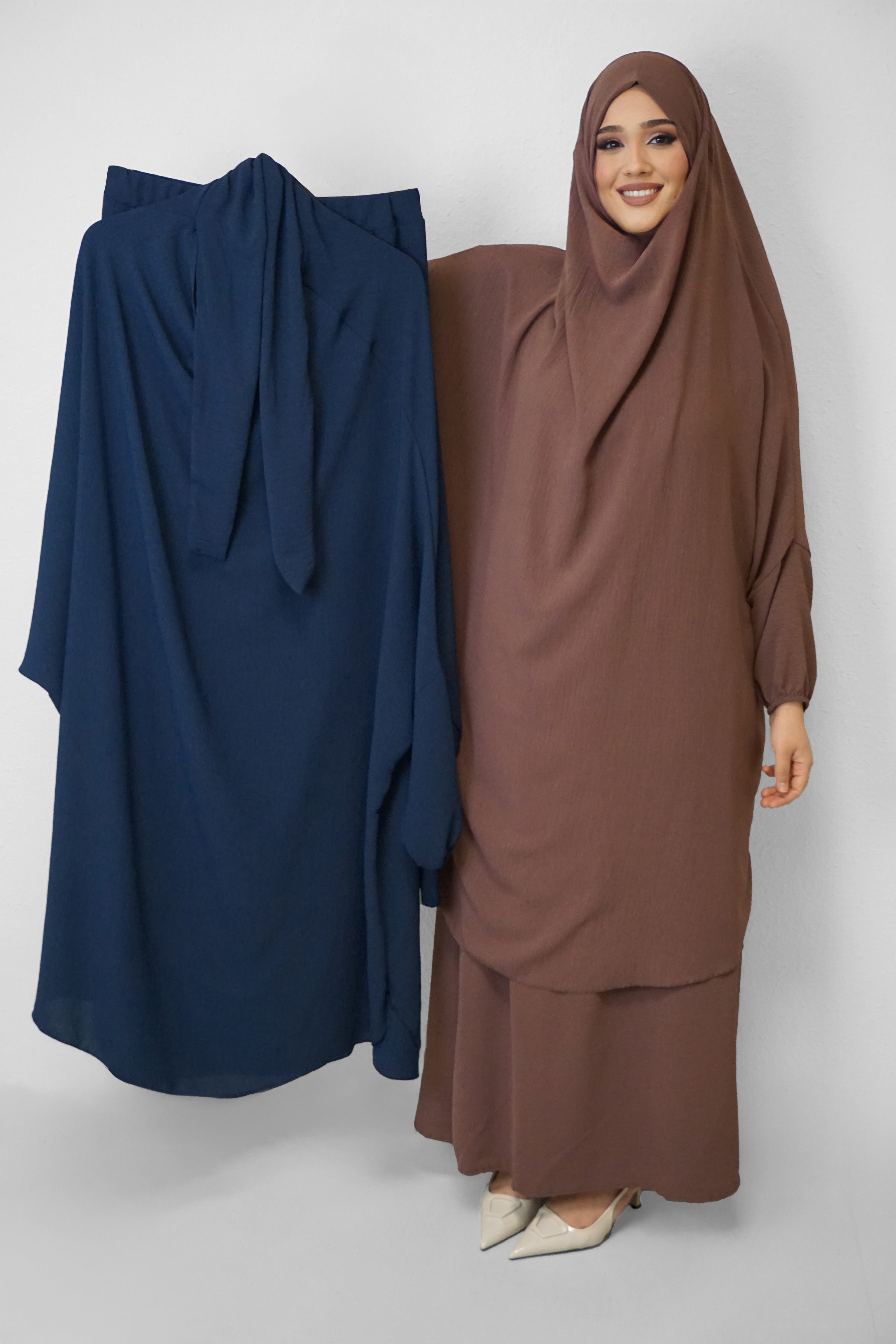 Jazz Jilbab Dunkelblau