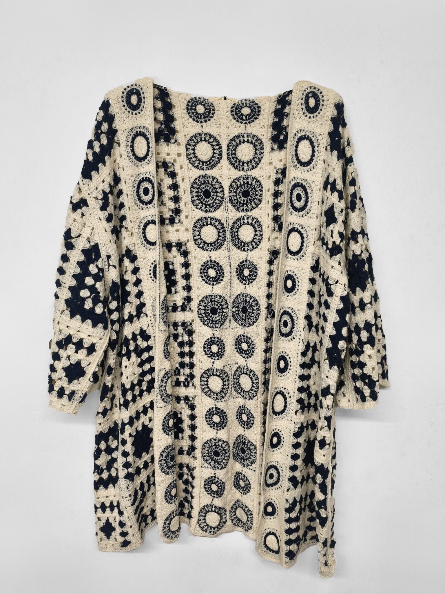 Grobstrick Cardigan Lurea Dunkelblau