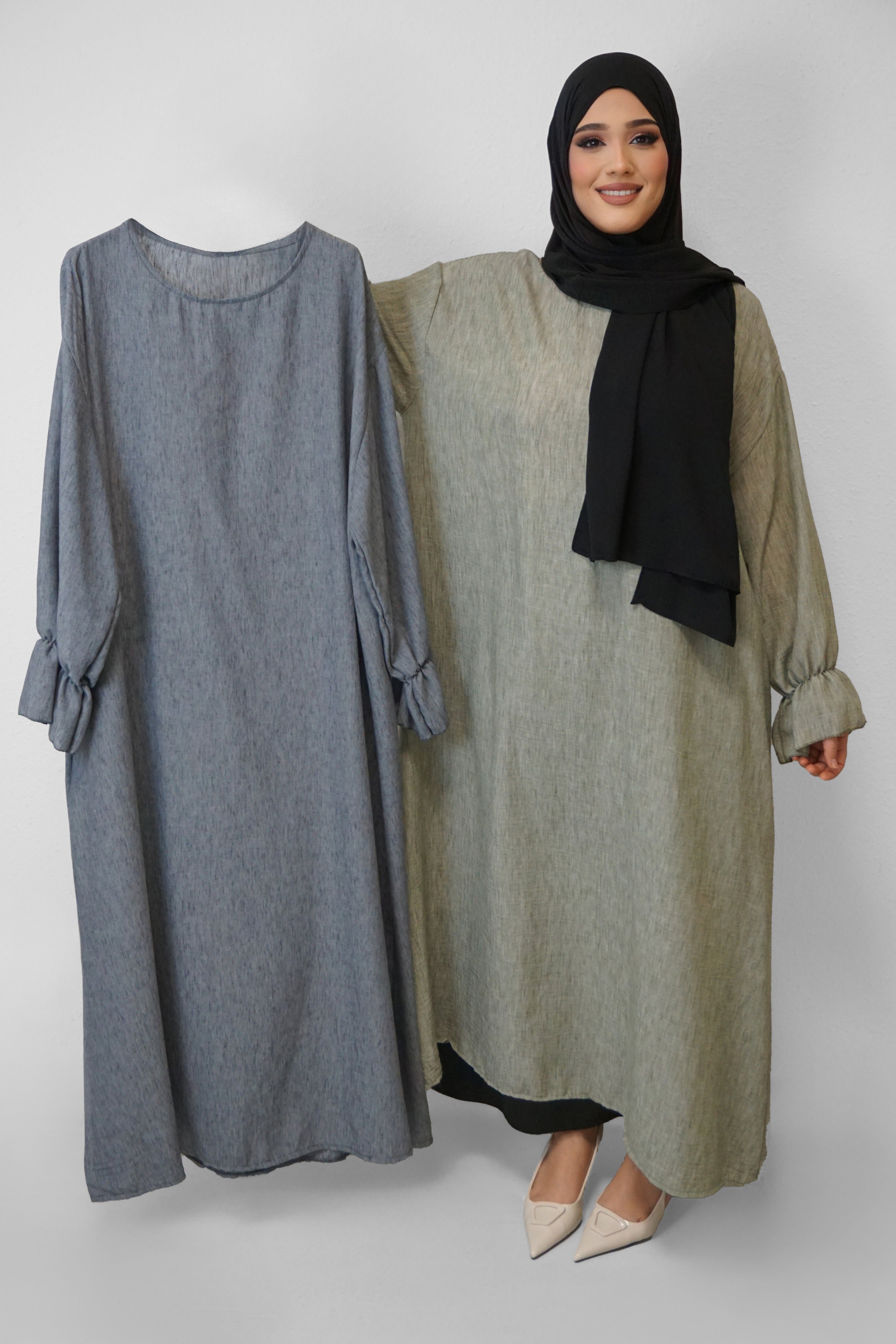 Abaya Lucia Dunkelgrau