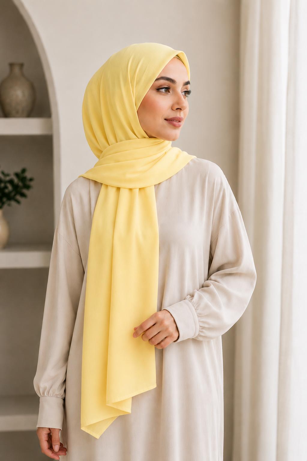 Modal Hijab Gelb