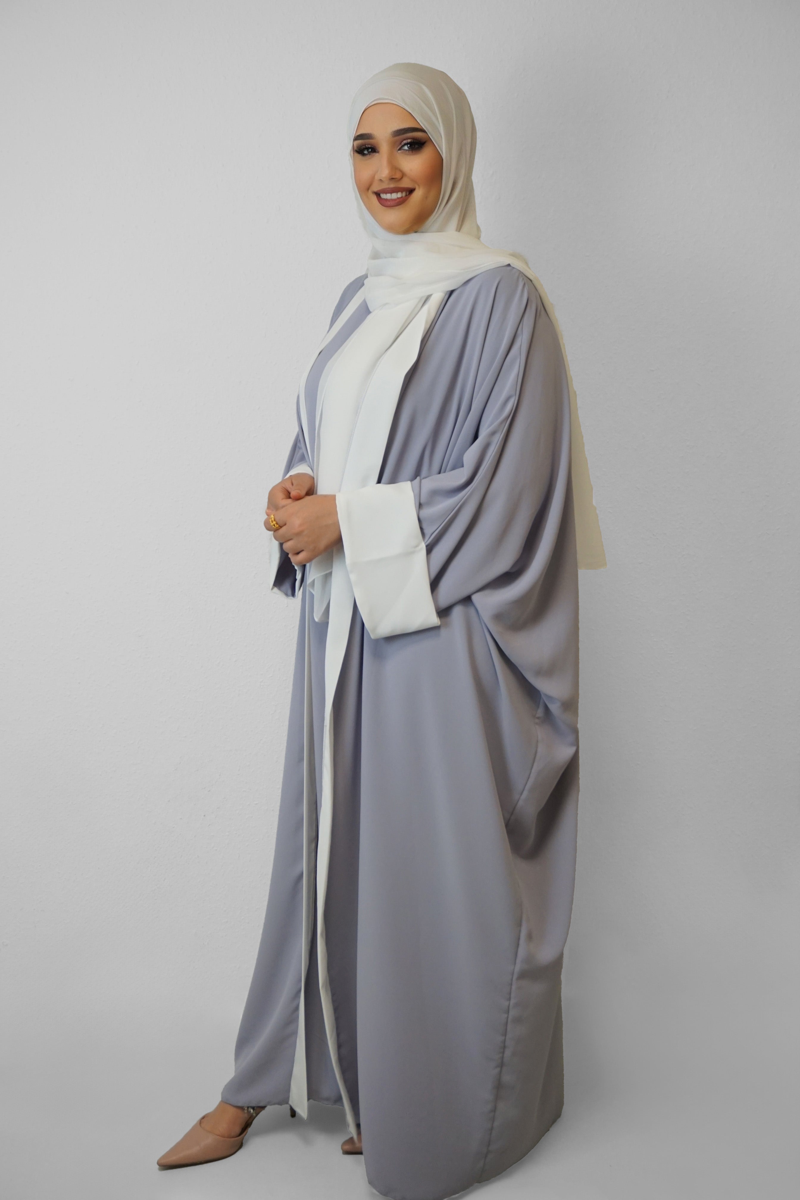 Zweiteiler Abaya Baya Grau