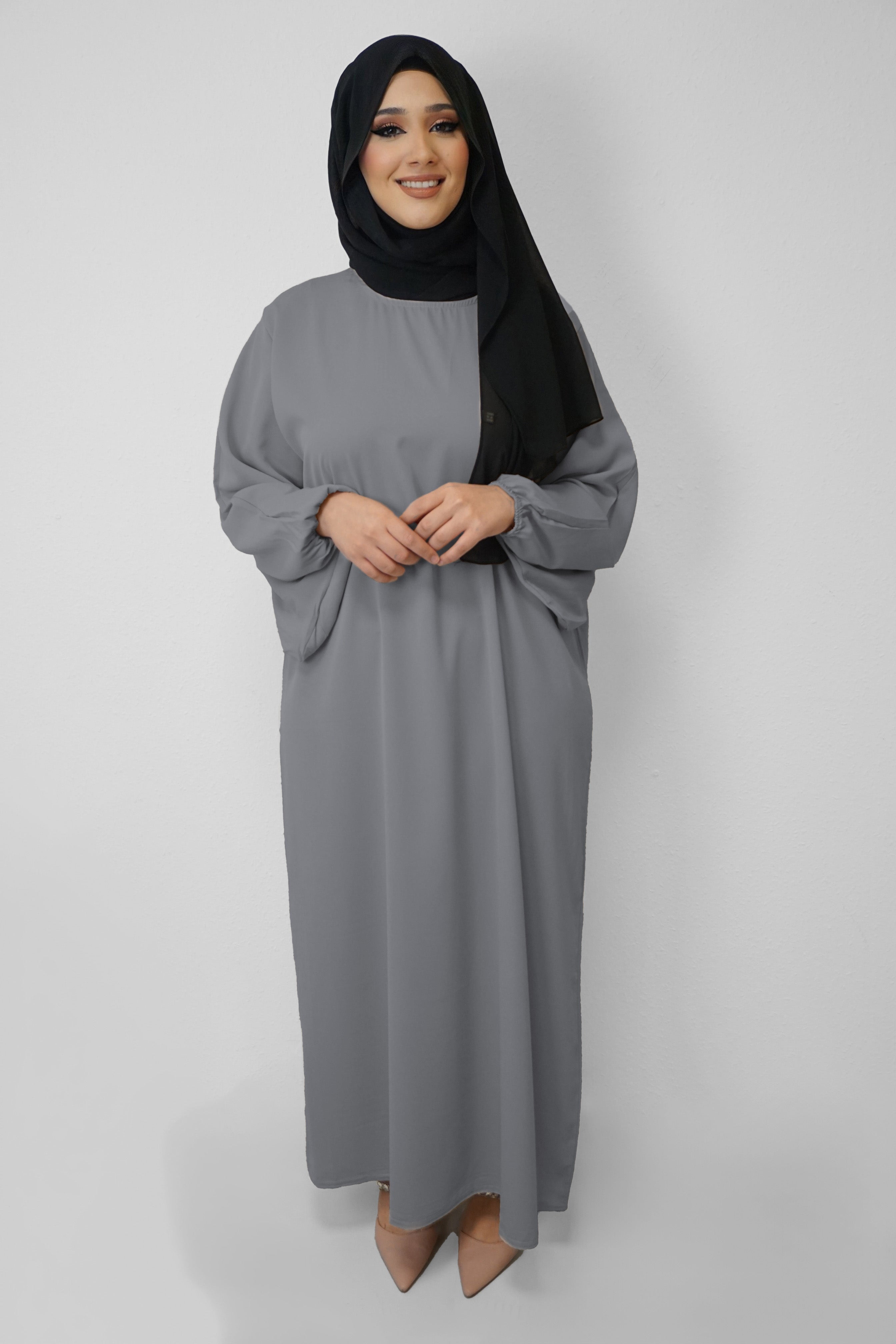 Abaya Amal Grau