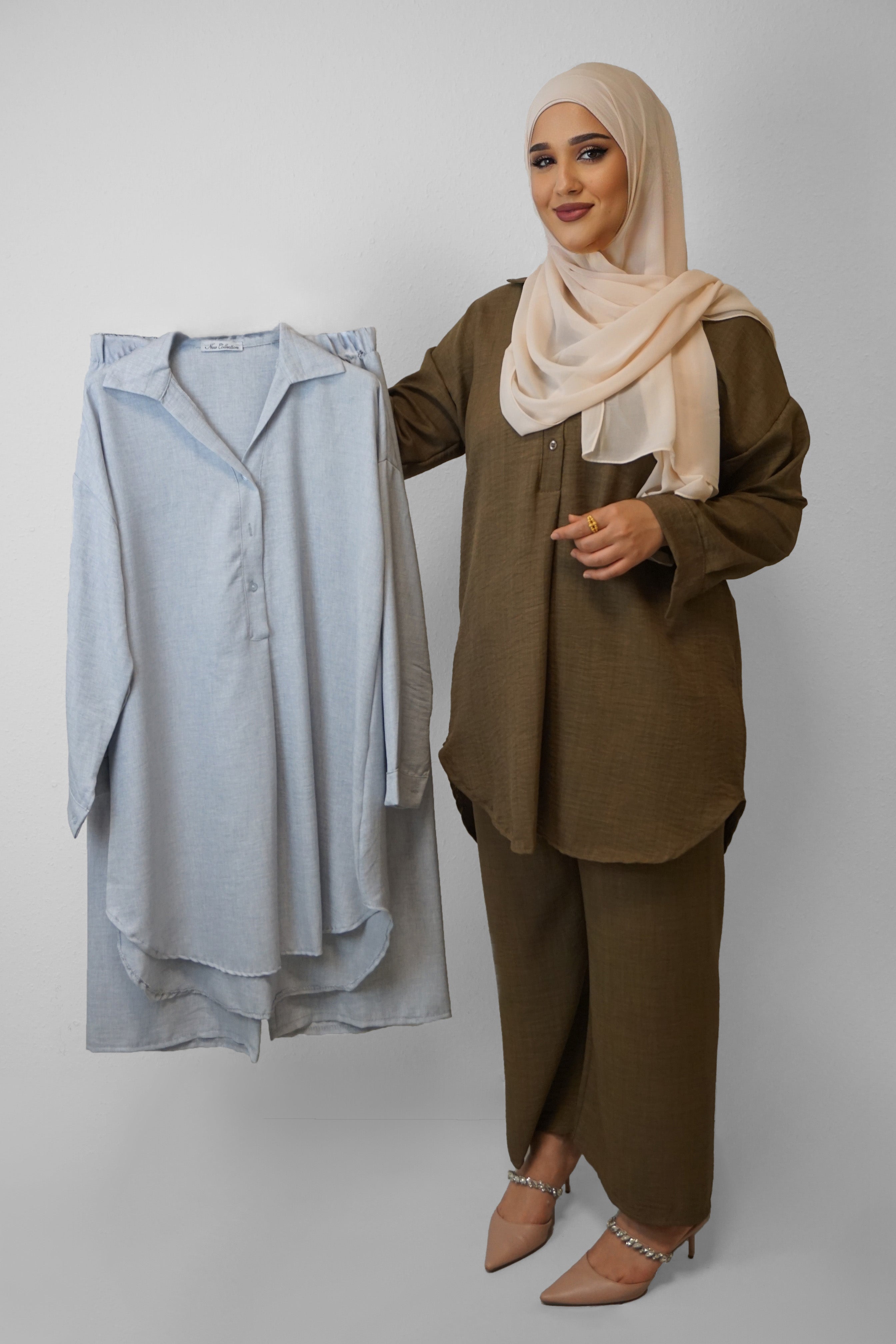 Zweiteiler Berna Hellgrau