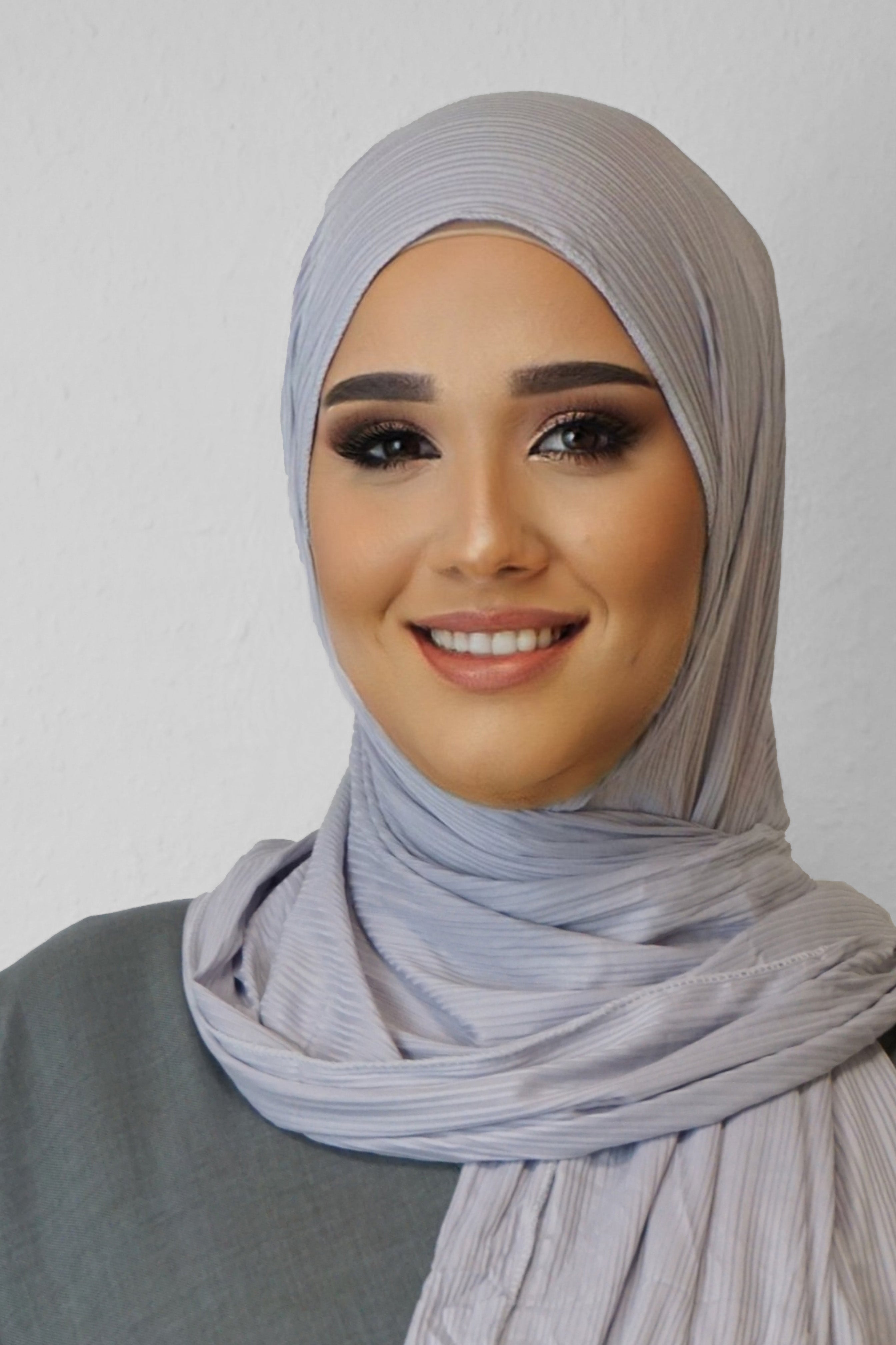 Jersey Ripped Fein Hellgrau