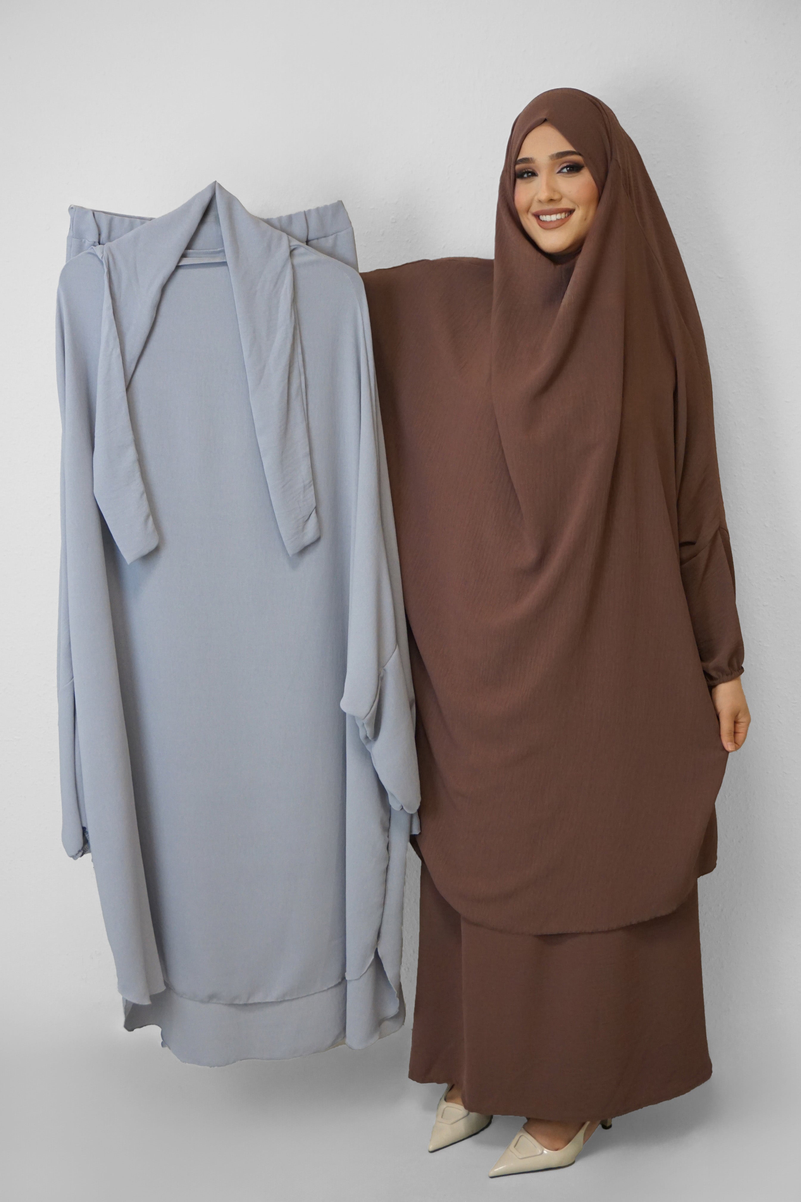 Jazz Jilbab Hellgrau