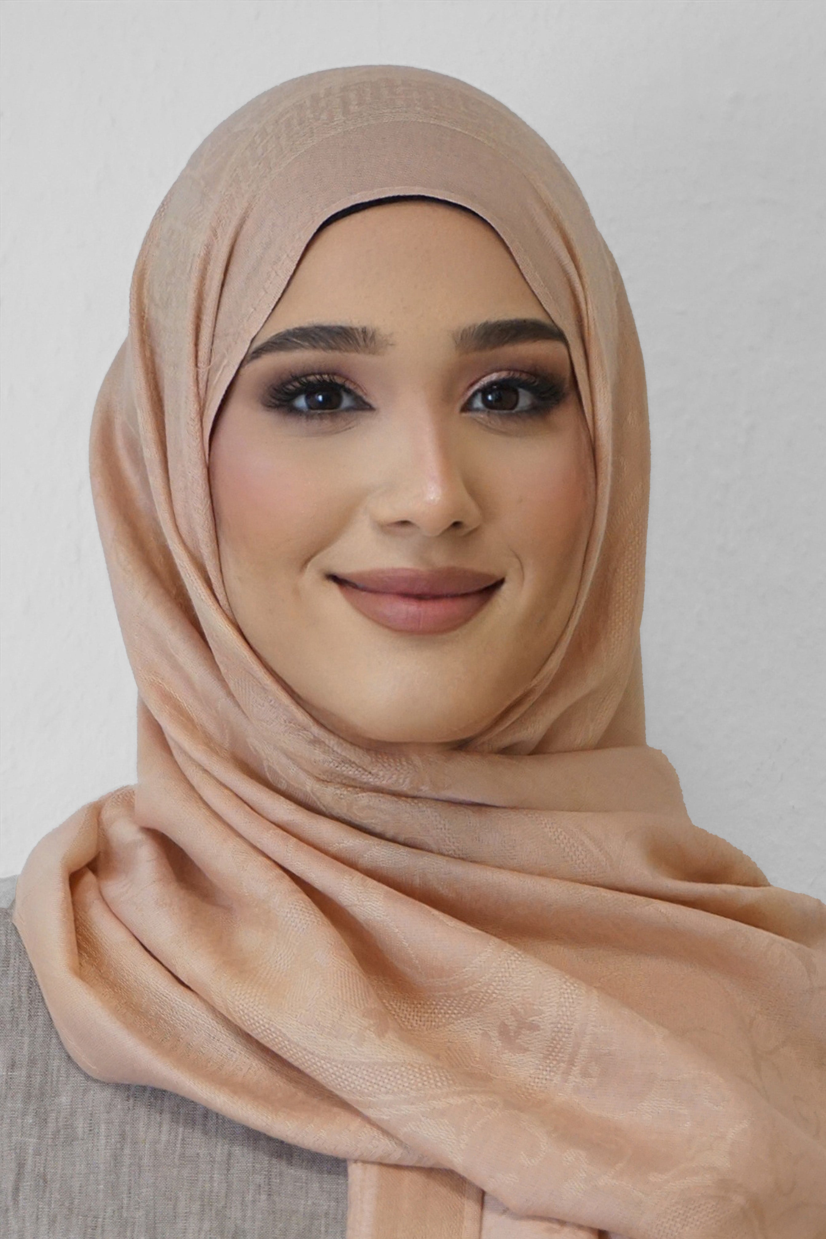 Pashmina Hijab Aprikot