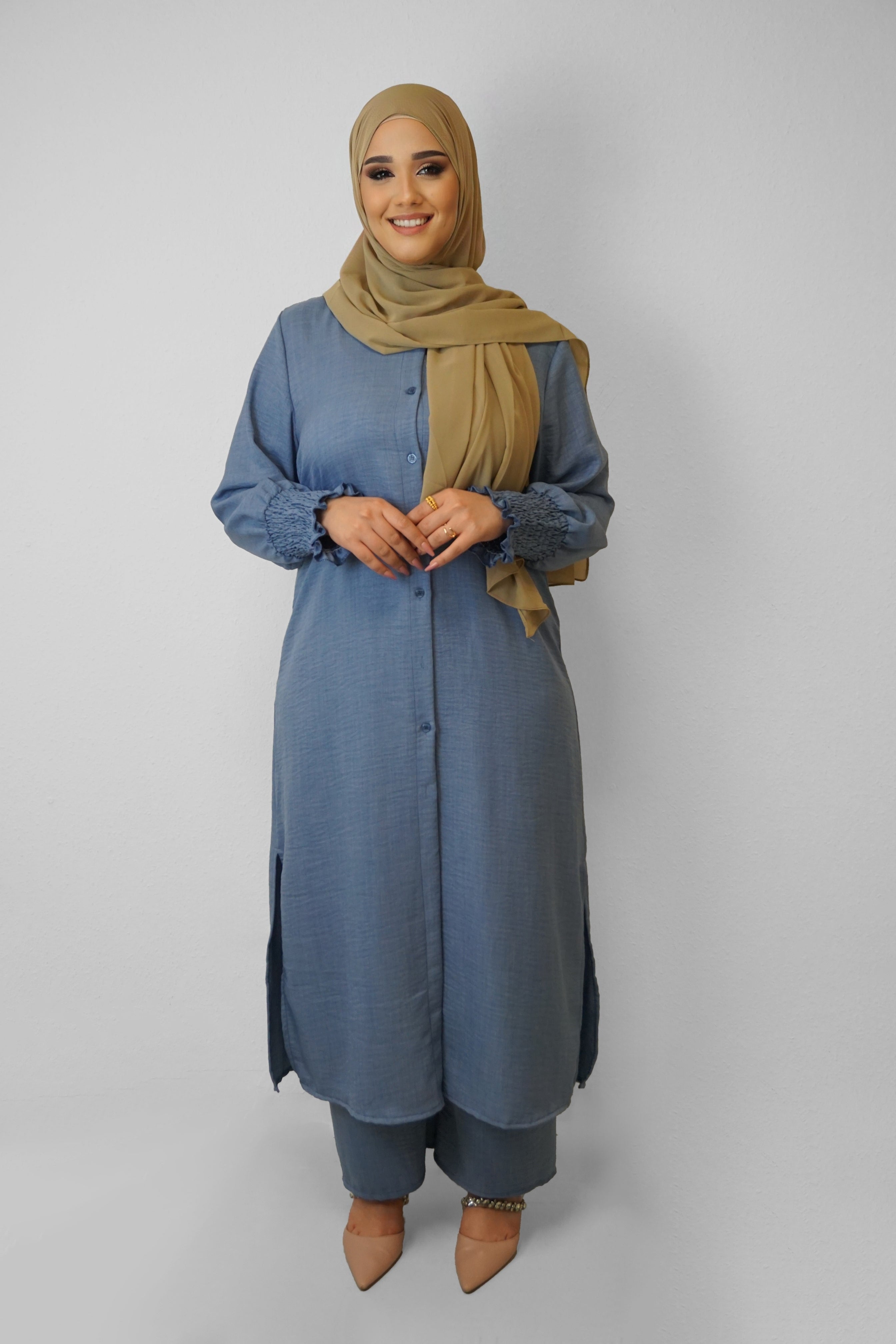 Zwei-Teiler Nadia Jeansblau