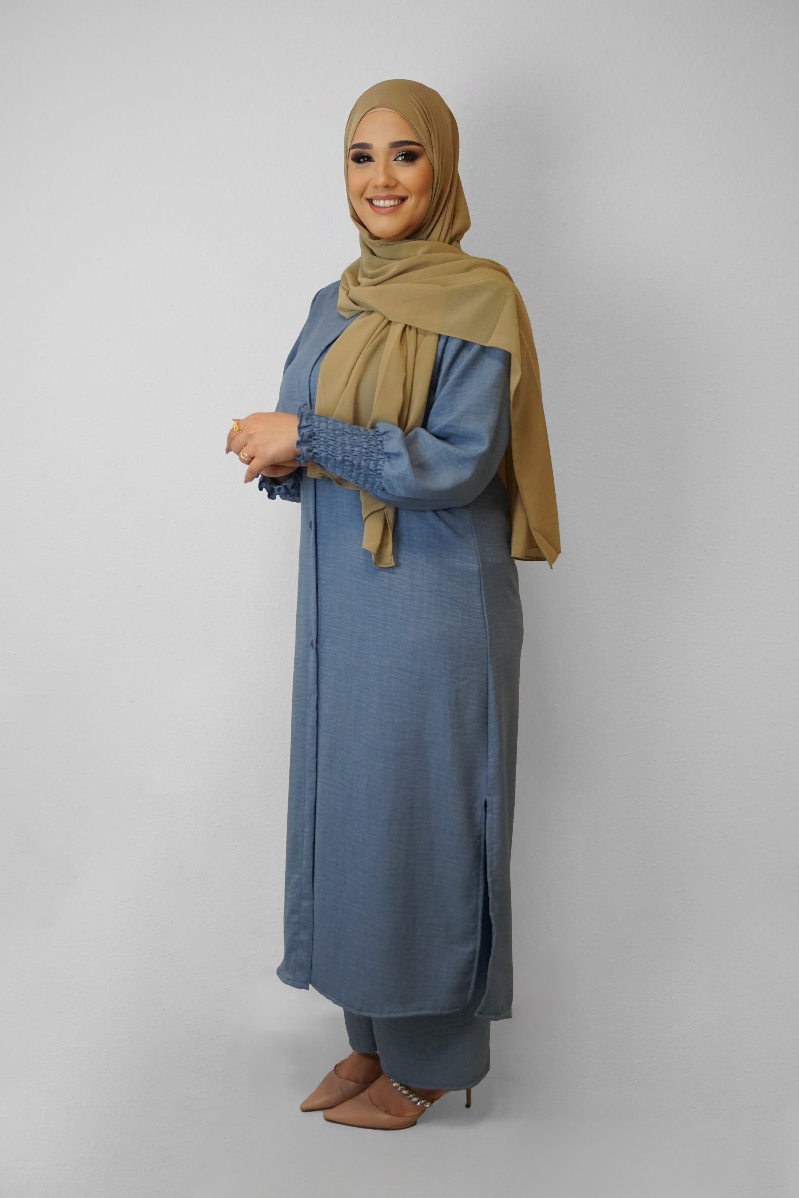 Zwei-Teiler Nadia Jeansblau