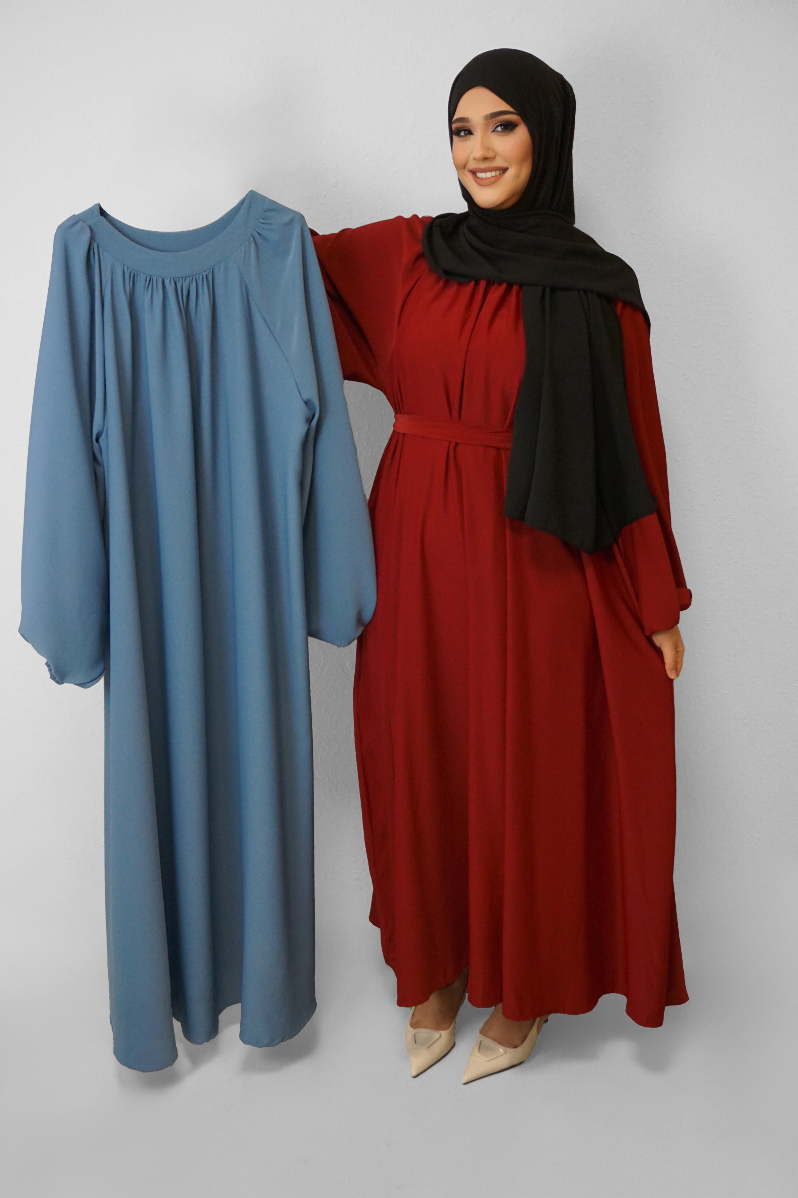 Abaya Canan Jeansblau