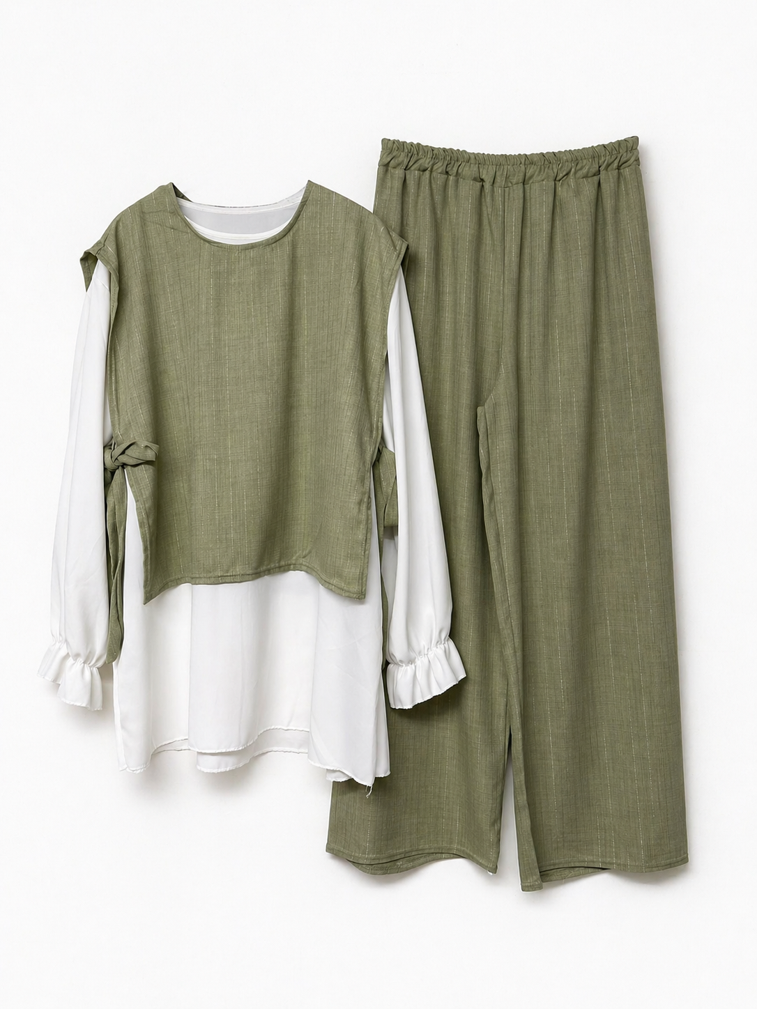 Zwei-Teiler Hose Bronwyn Khaki
