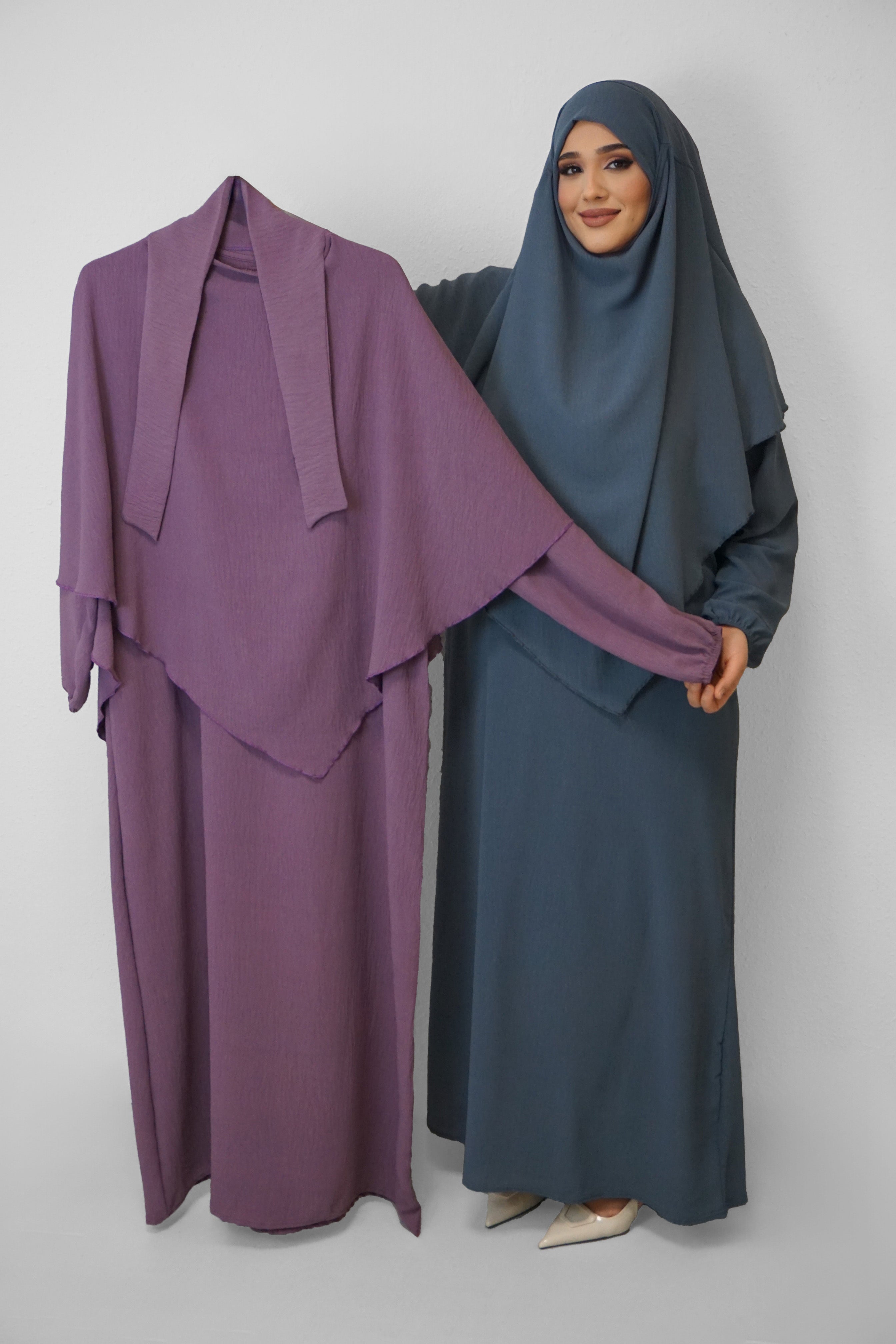 Jazz Khimar-Abaya Lila