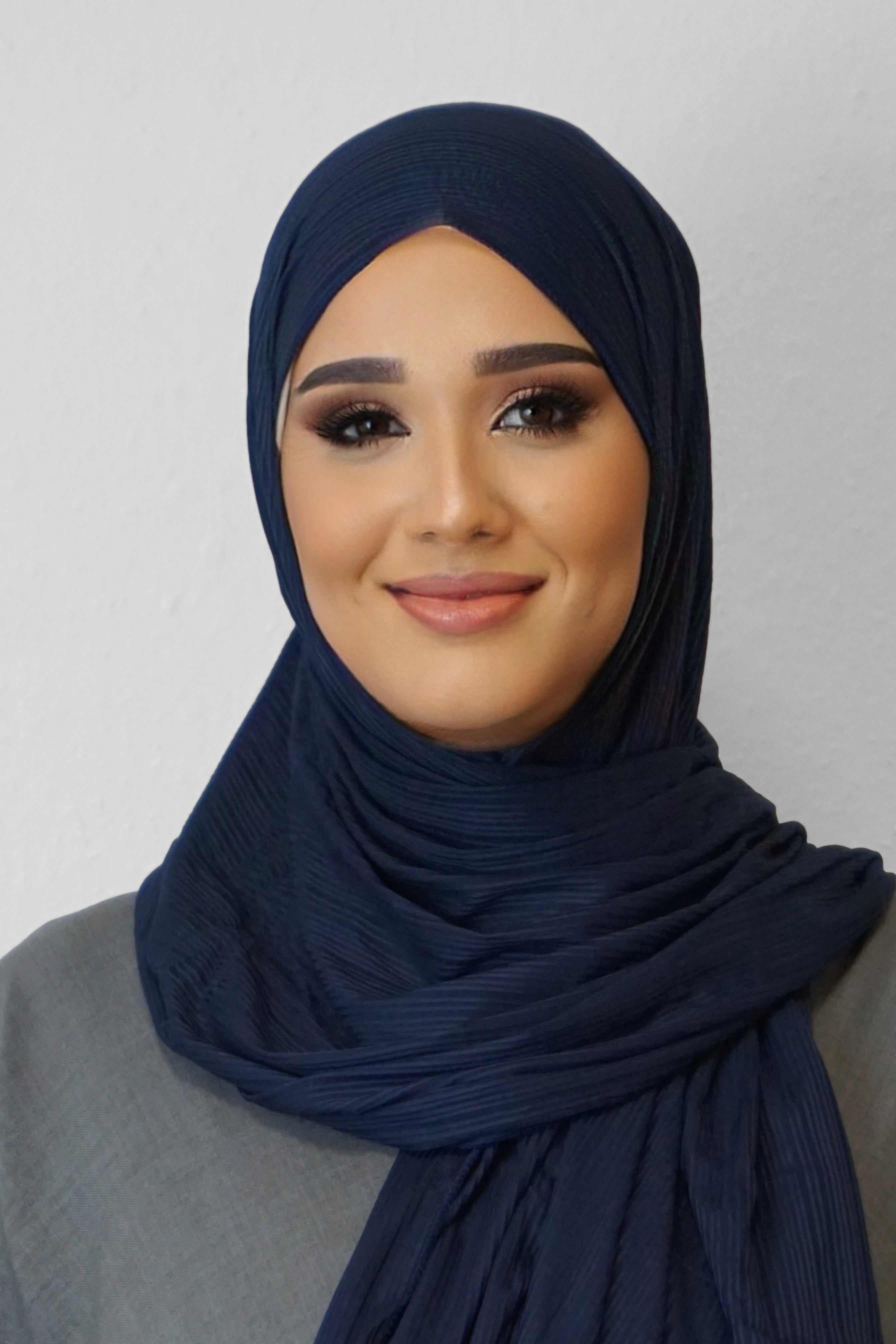 Jersey Ripped Fein Dunkelblau