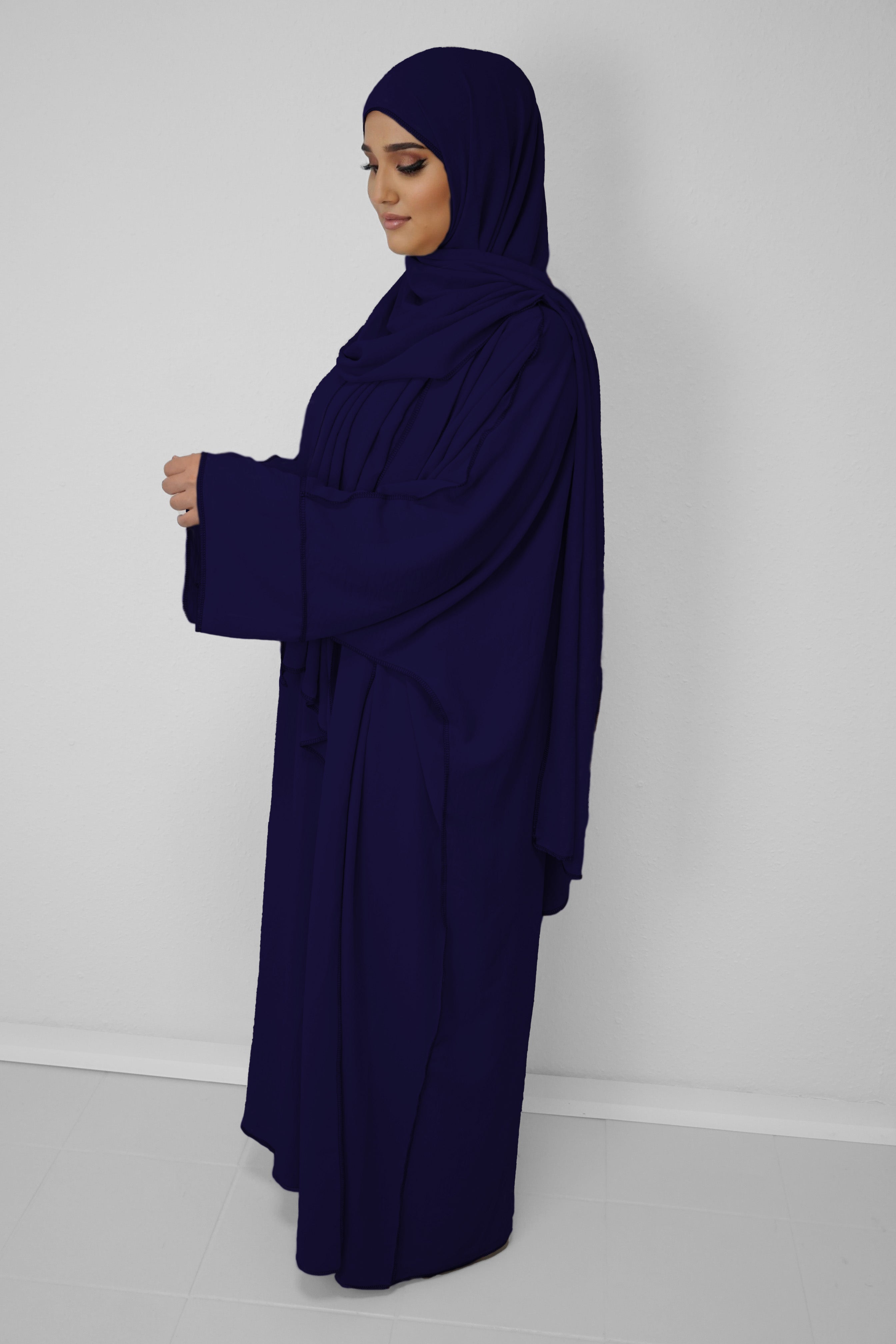 Abaya Naima Marineblau