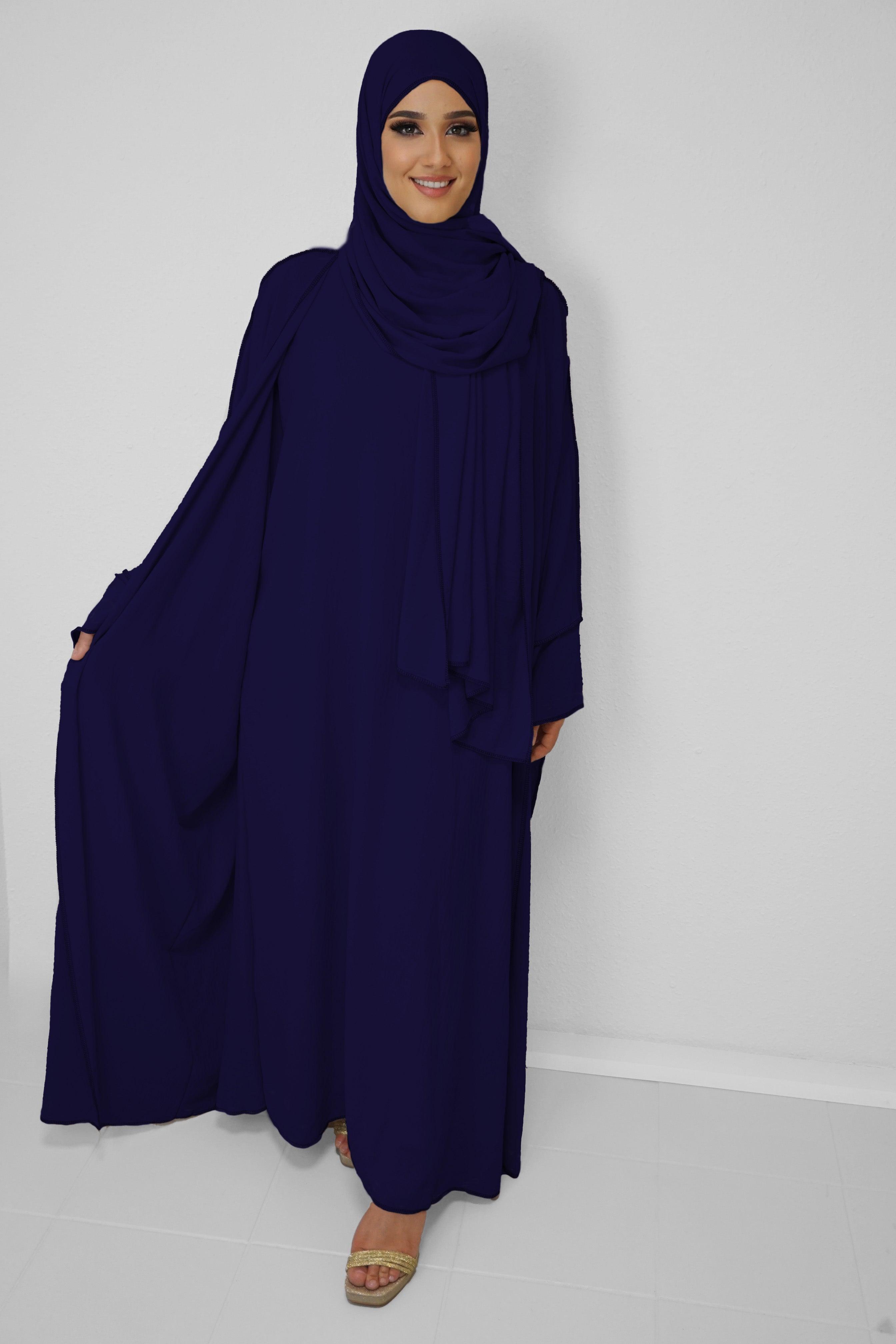 Abaya Naima Marineblau