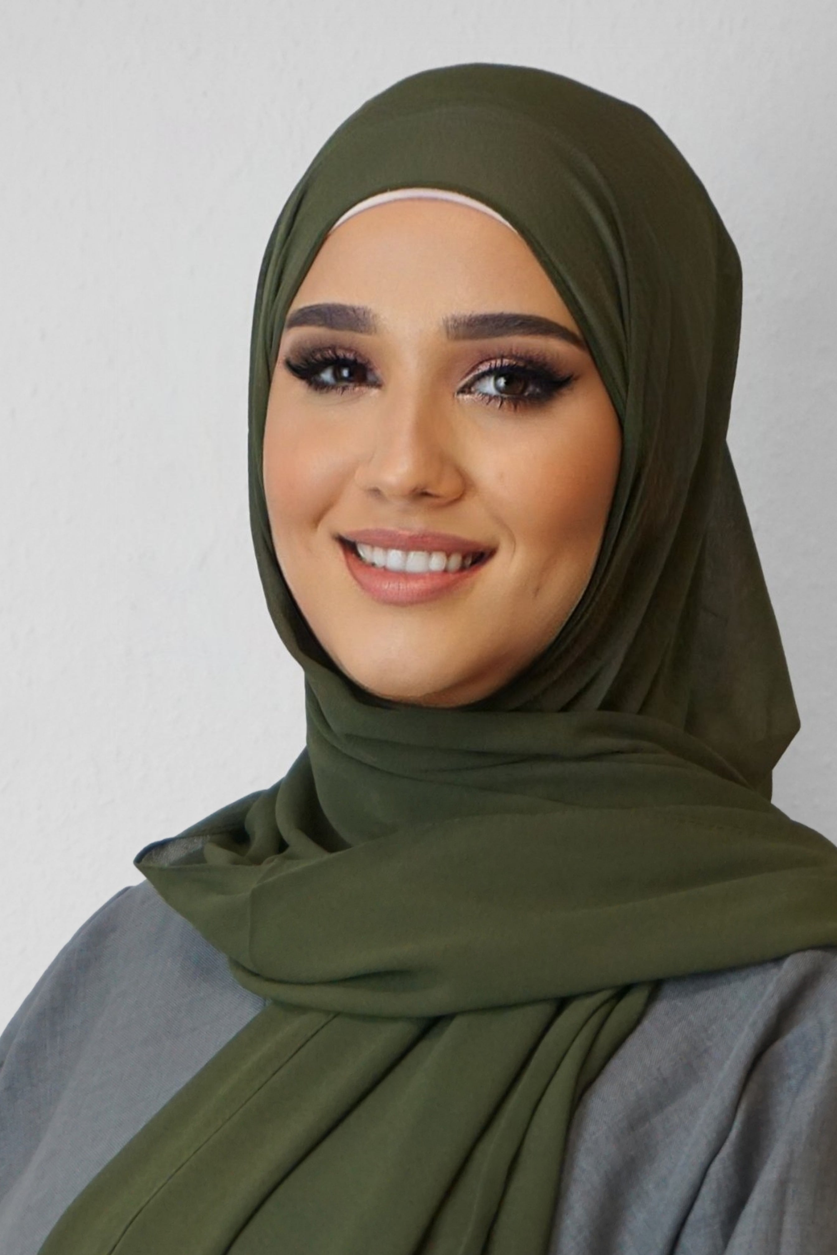 Chiffon Hijab Maira Oliv