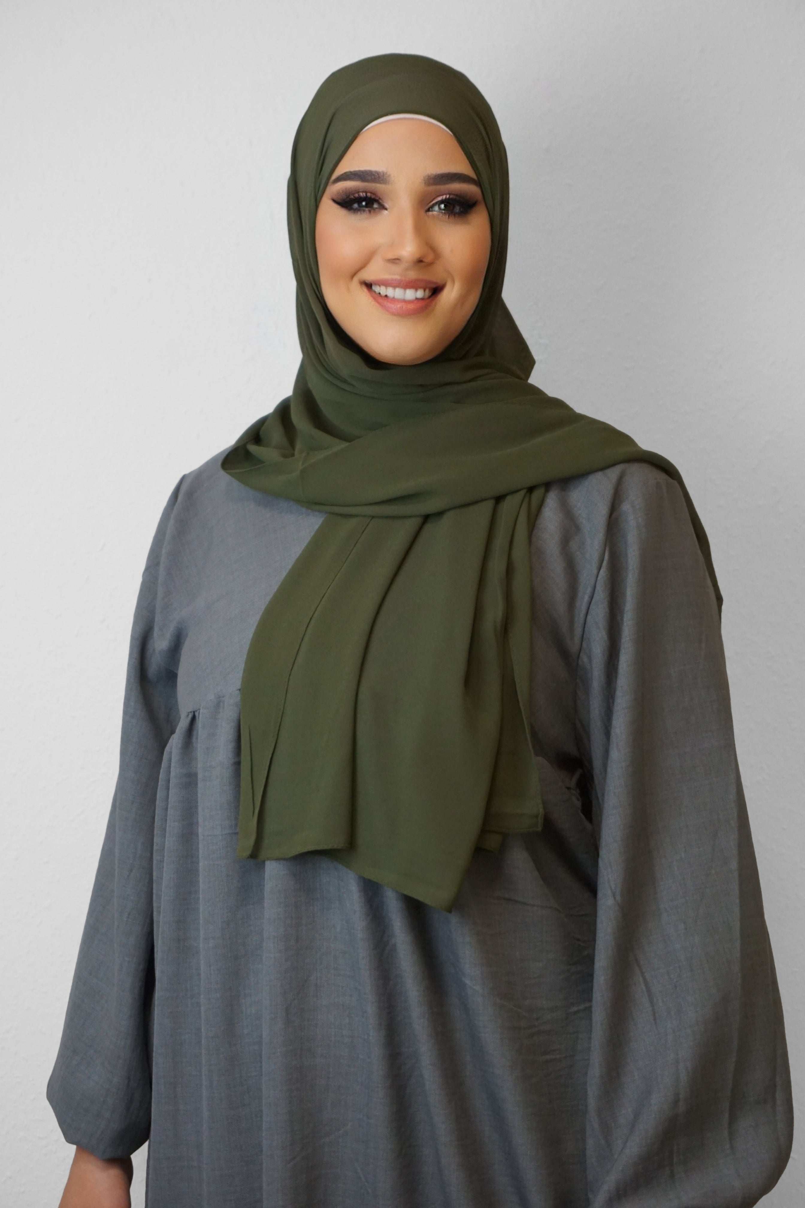 Chiffon Hijab Maira Oliv