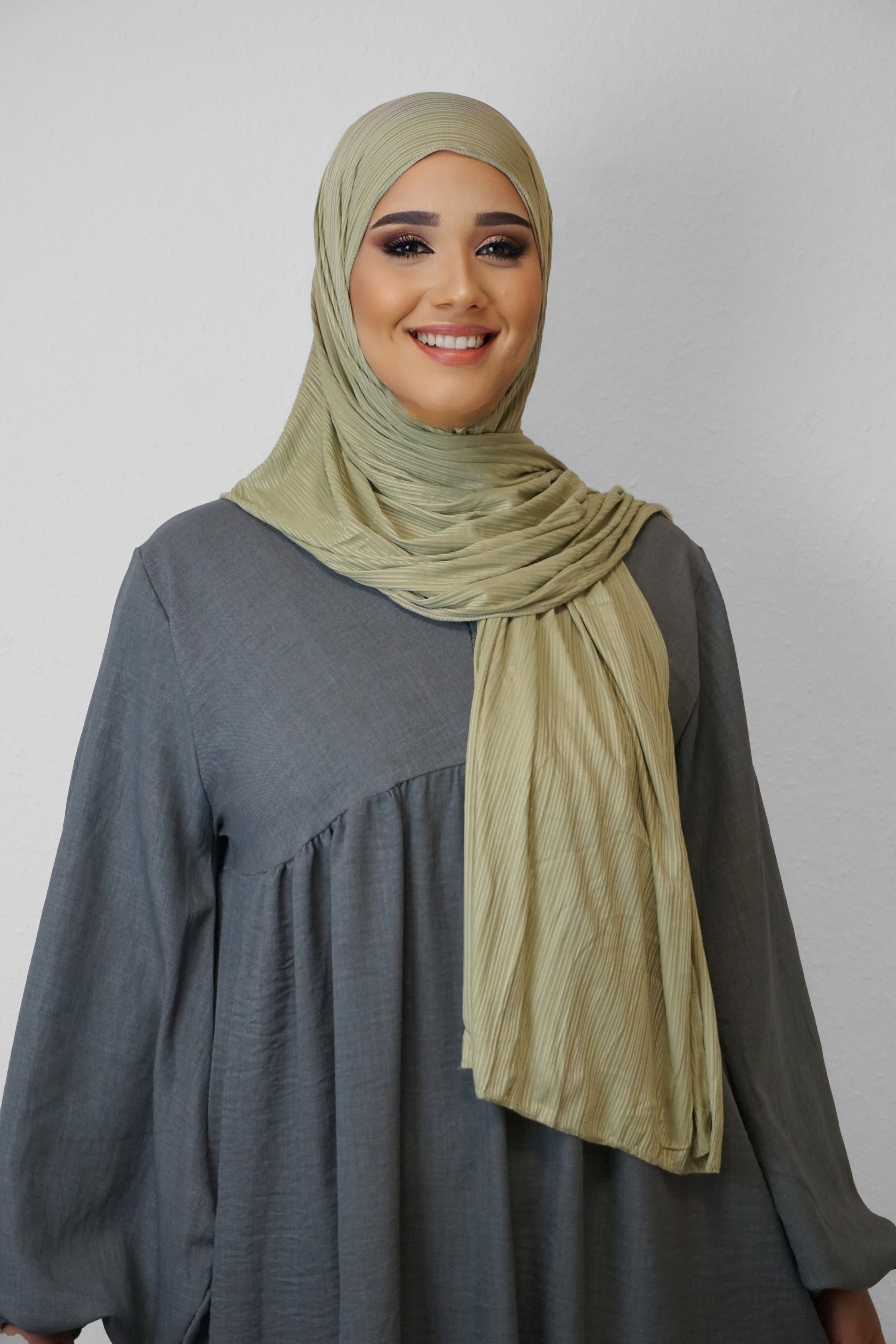 Jersey Ripped Fein Pistazie