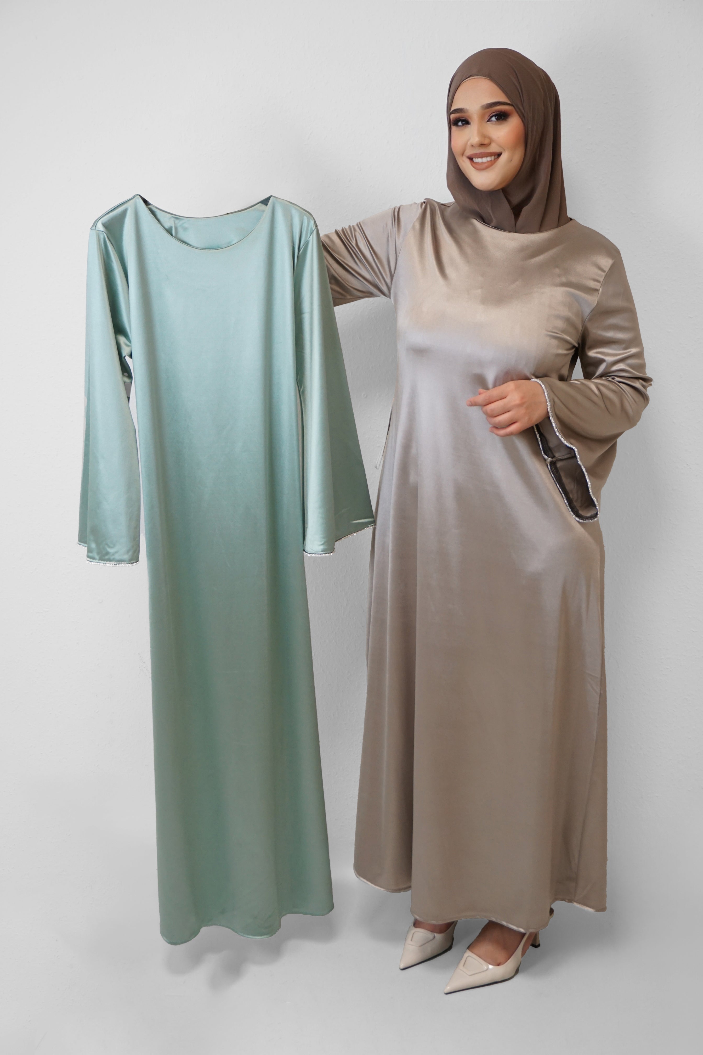 Abaya Salia Pistazie