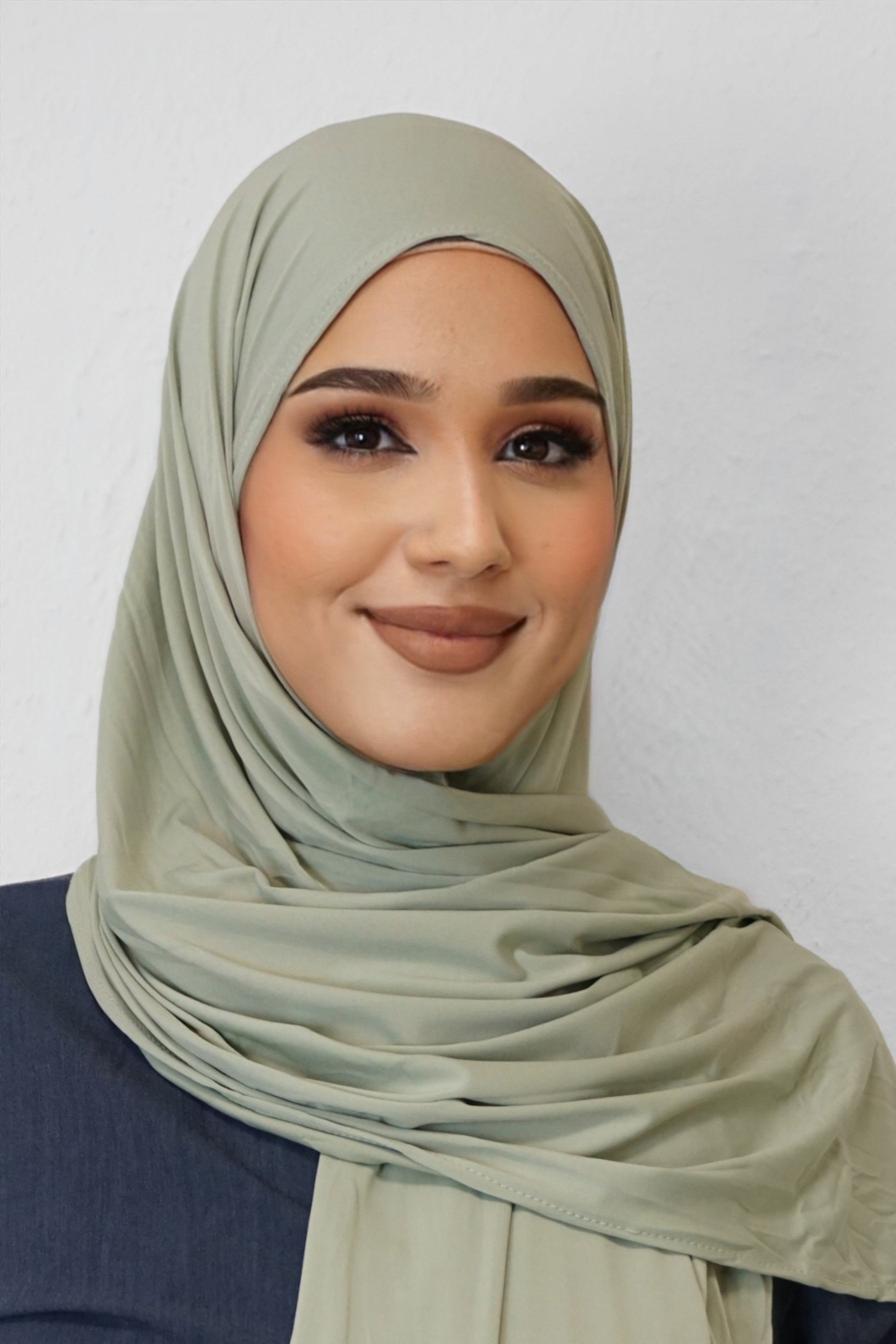 Premium Jersey Deluxe Hijab Pistazie