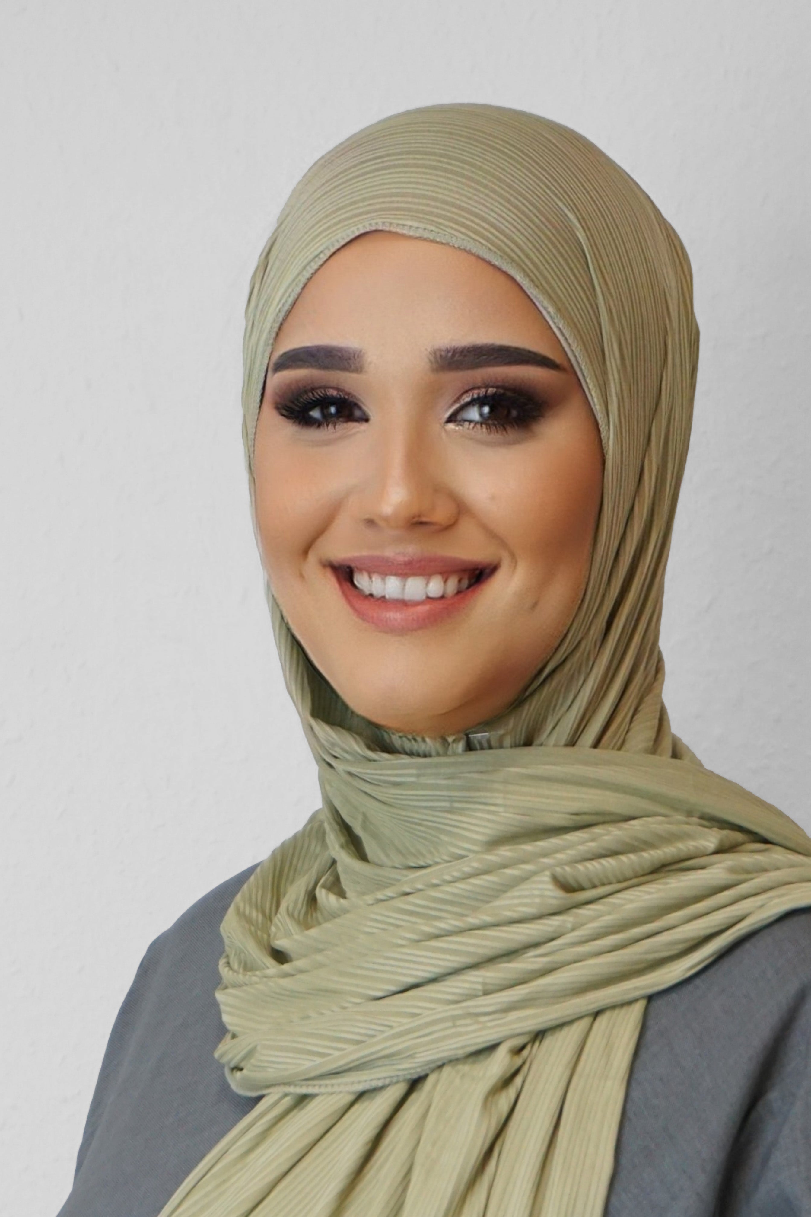 Jersey Ripped Fein Pistazie